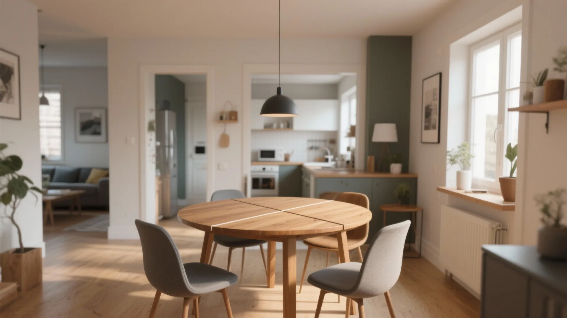 6. Scale Down the Dining Set