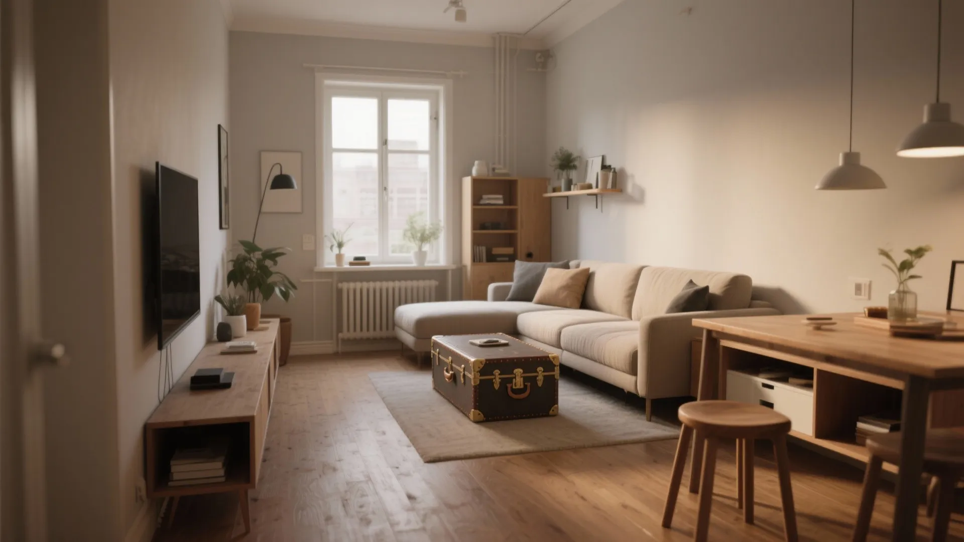 2. Scaled Furniture and Multifunction Pieces