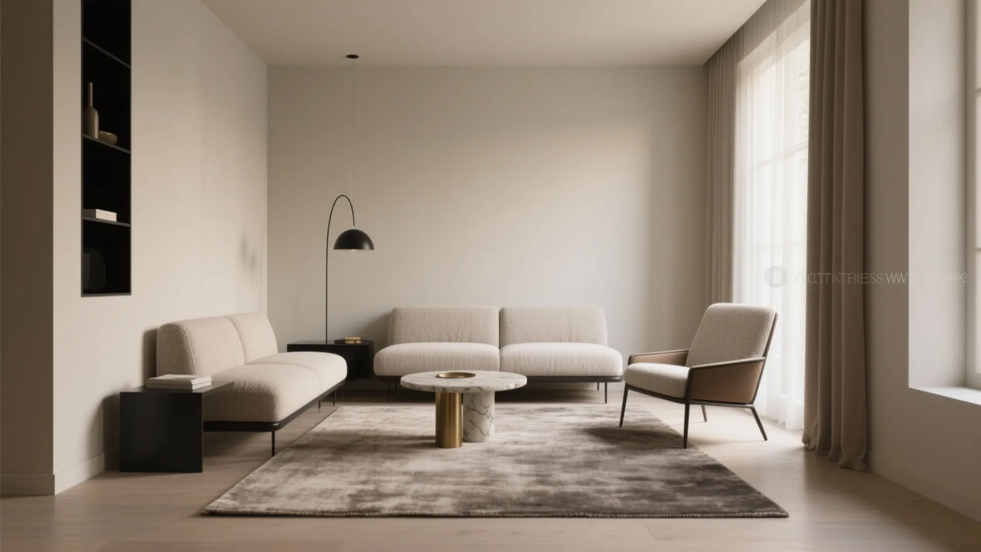 Scaled Furniture and Negative Space