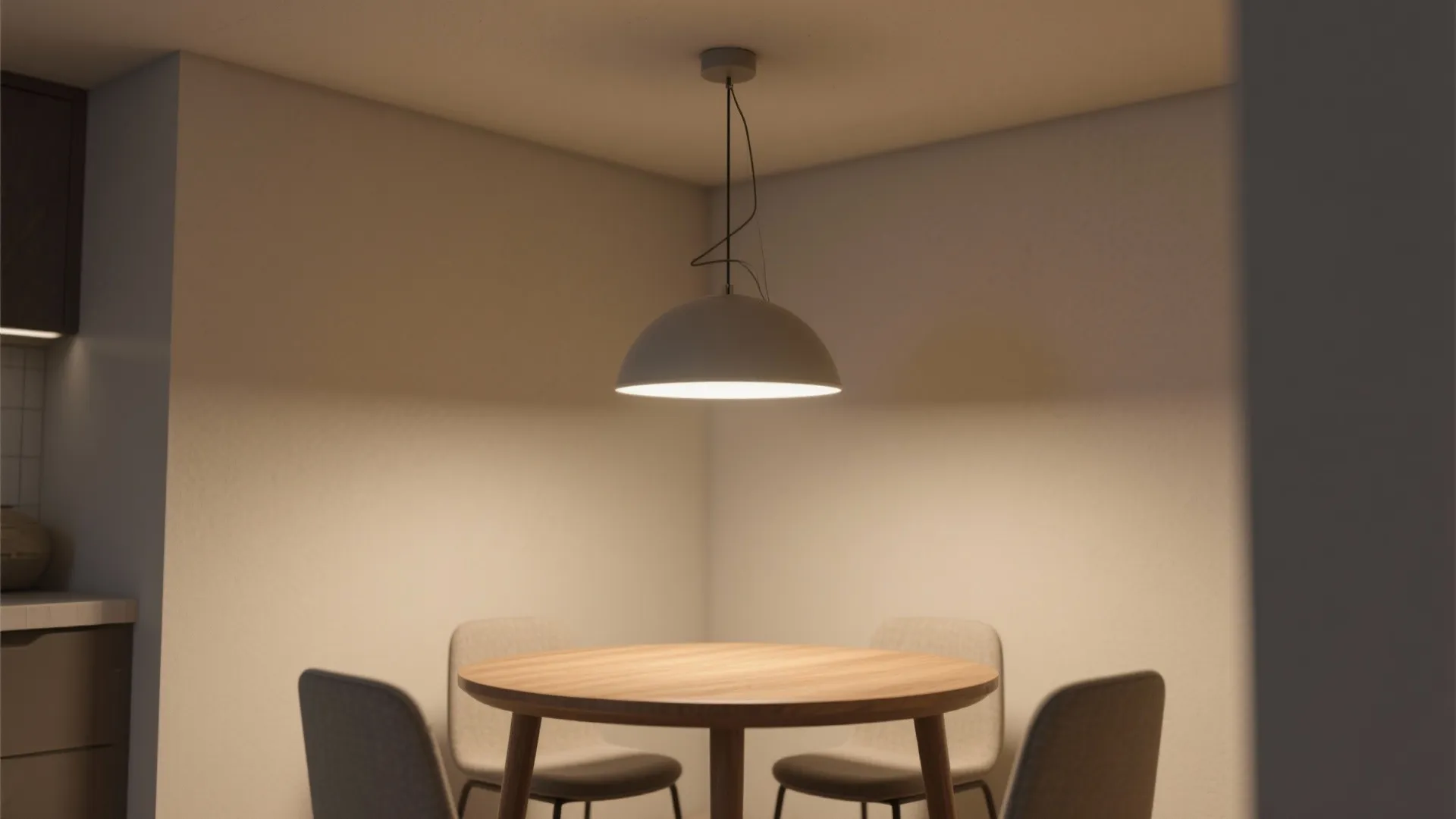 2. Scale your pendant — not everything needs to be dramatic