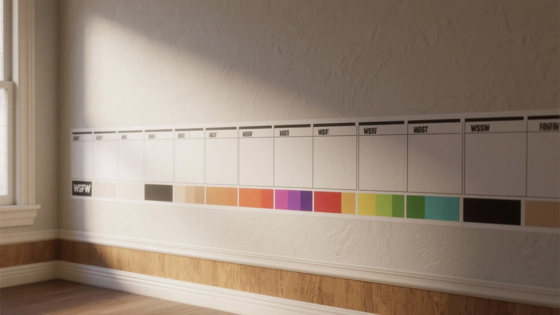 Idea 1: Scaled Storyboard Mural