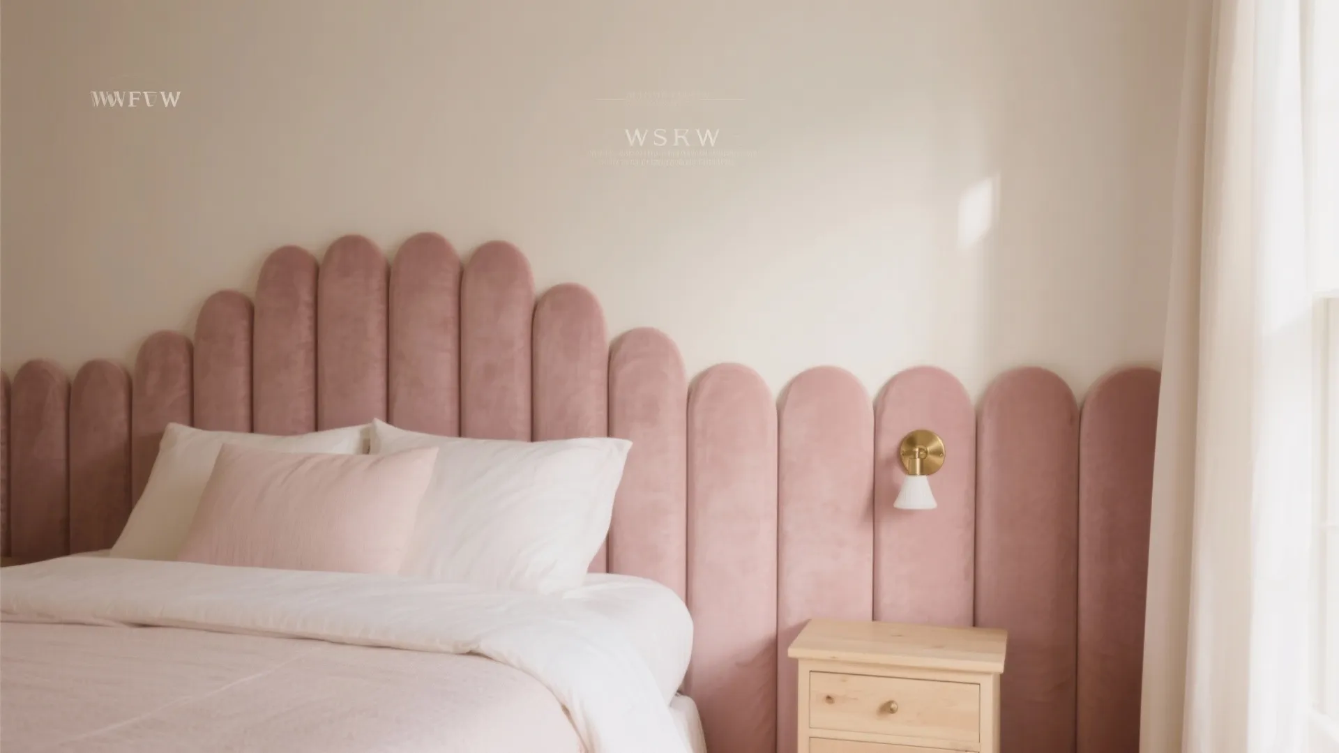 Scalloped Half-Wall Two-Tone