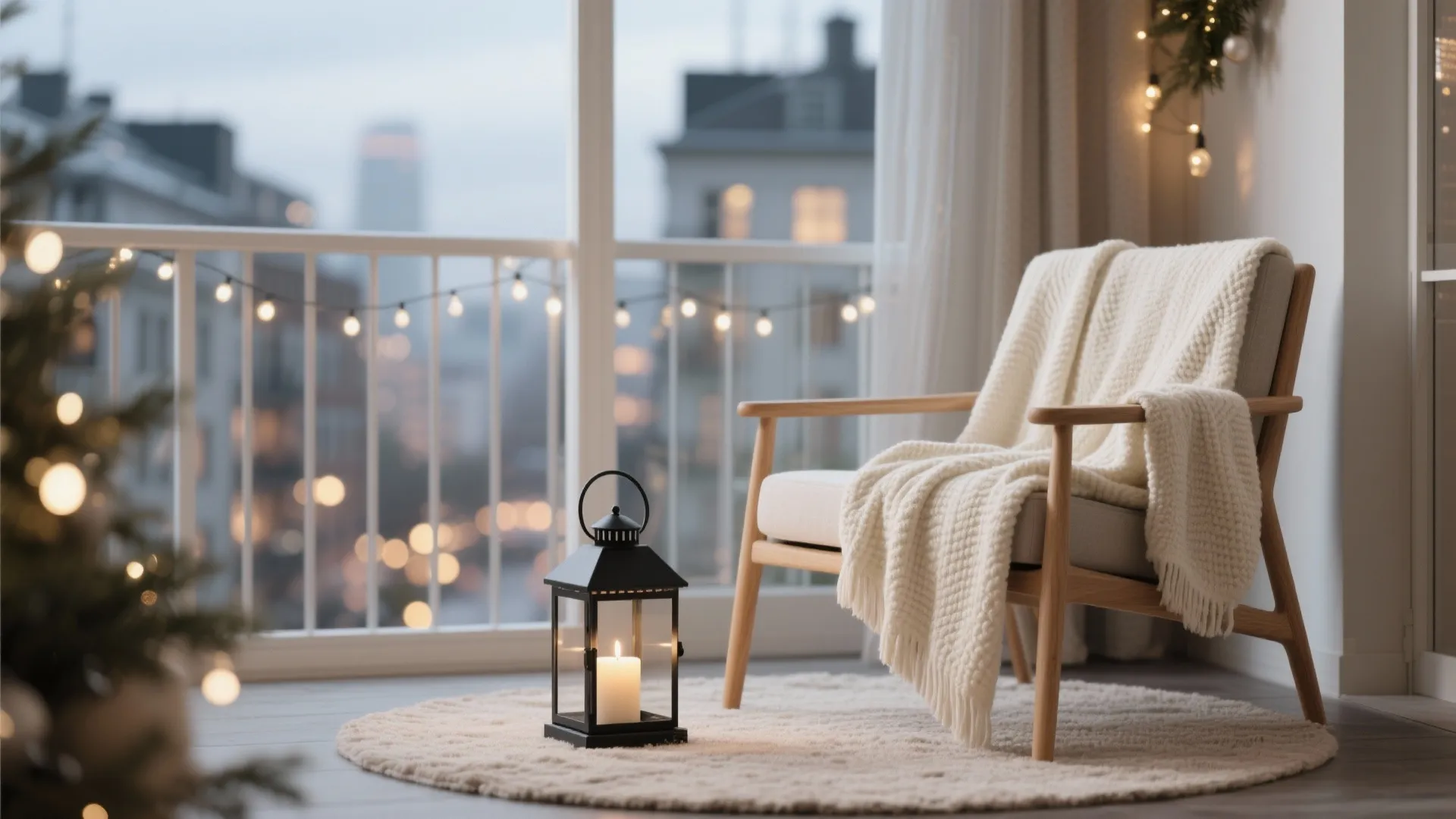 Scandi Textures: Throws, Lanterns, and Neutral Tones