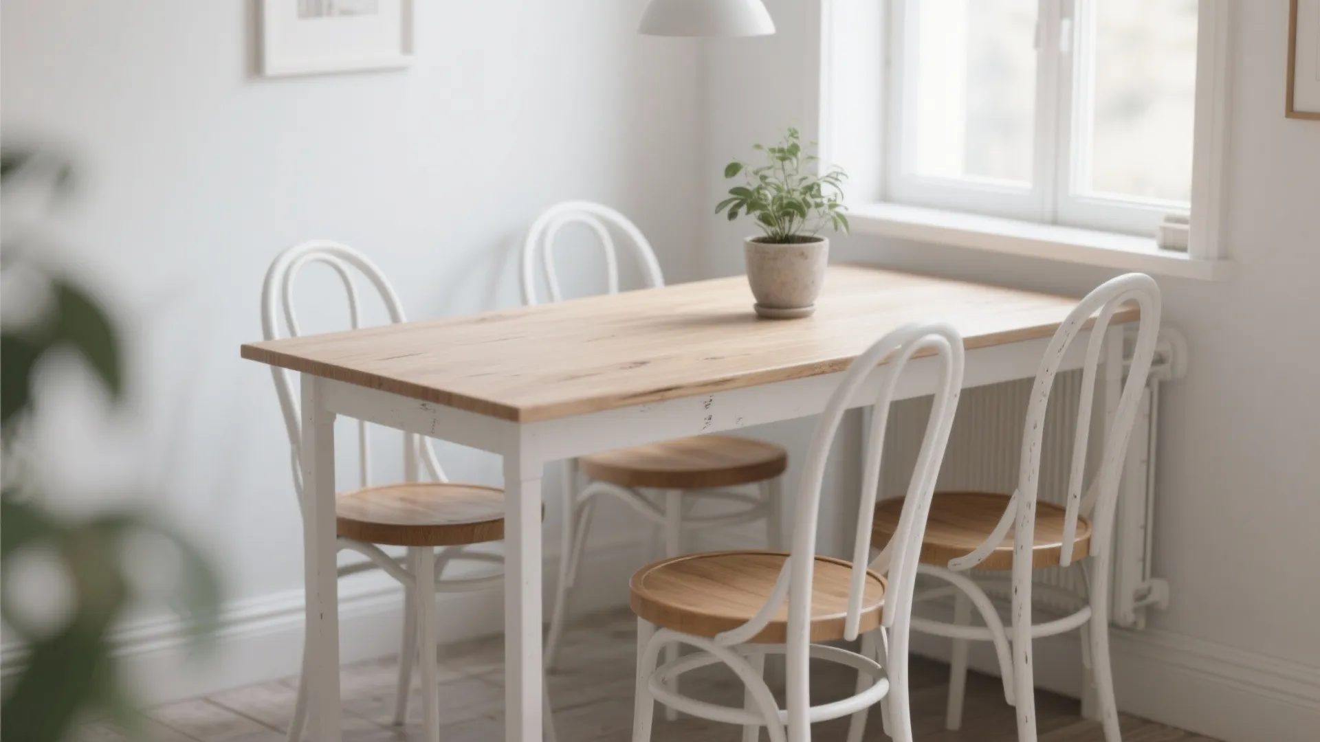 1. Scandinavian bentwood chairs