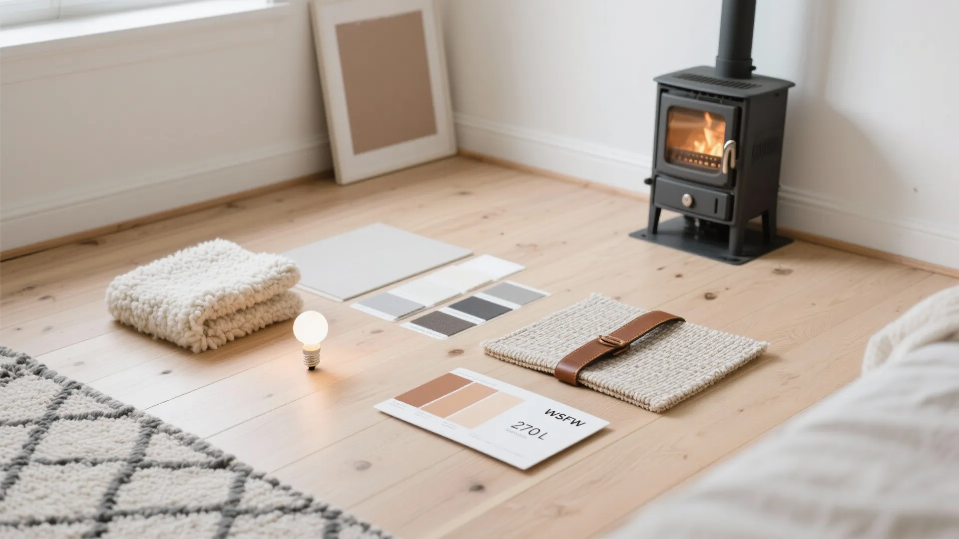 5) Materials, Light, and Safety Layers (Scandi-Cozy Done Right)