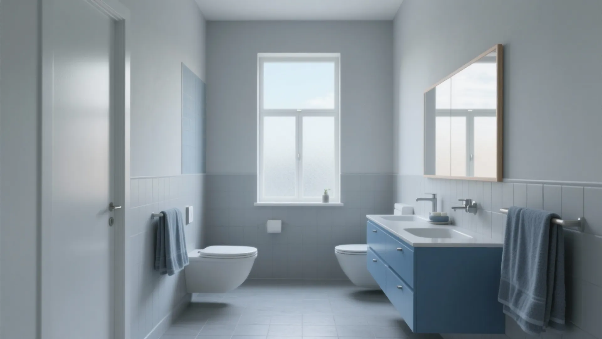 5 Gray and Blue Bathroom Ideas: Creative small-space solutions for gray and blue bathroom designs from a pro