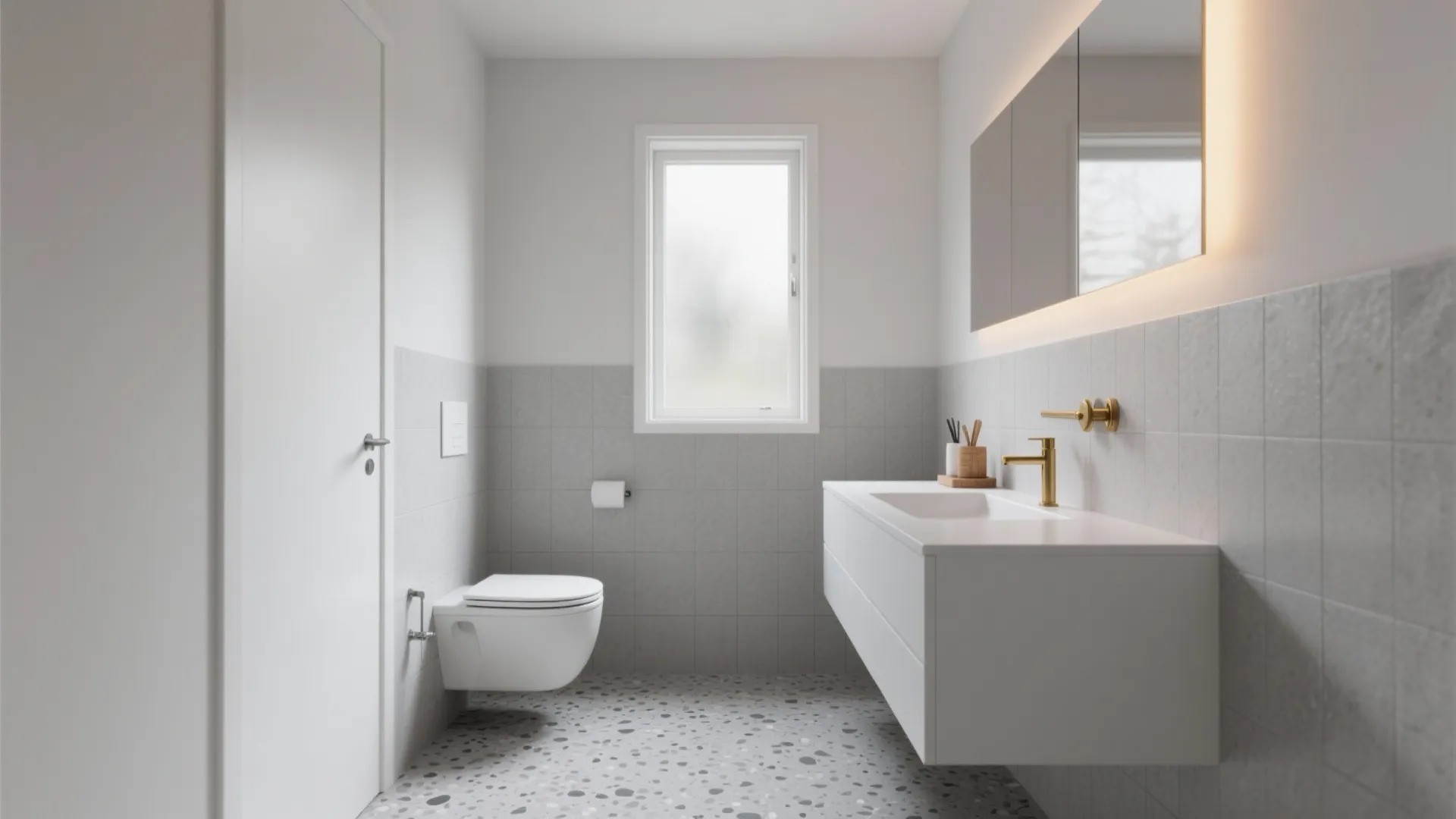 Light Grey & White Bathroom Ideas — 5 Inspo: Fresh, airy bathroom ideas in light grey and white that maximize space and style