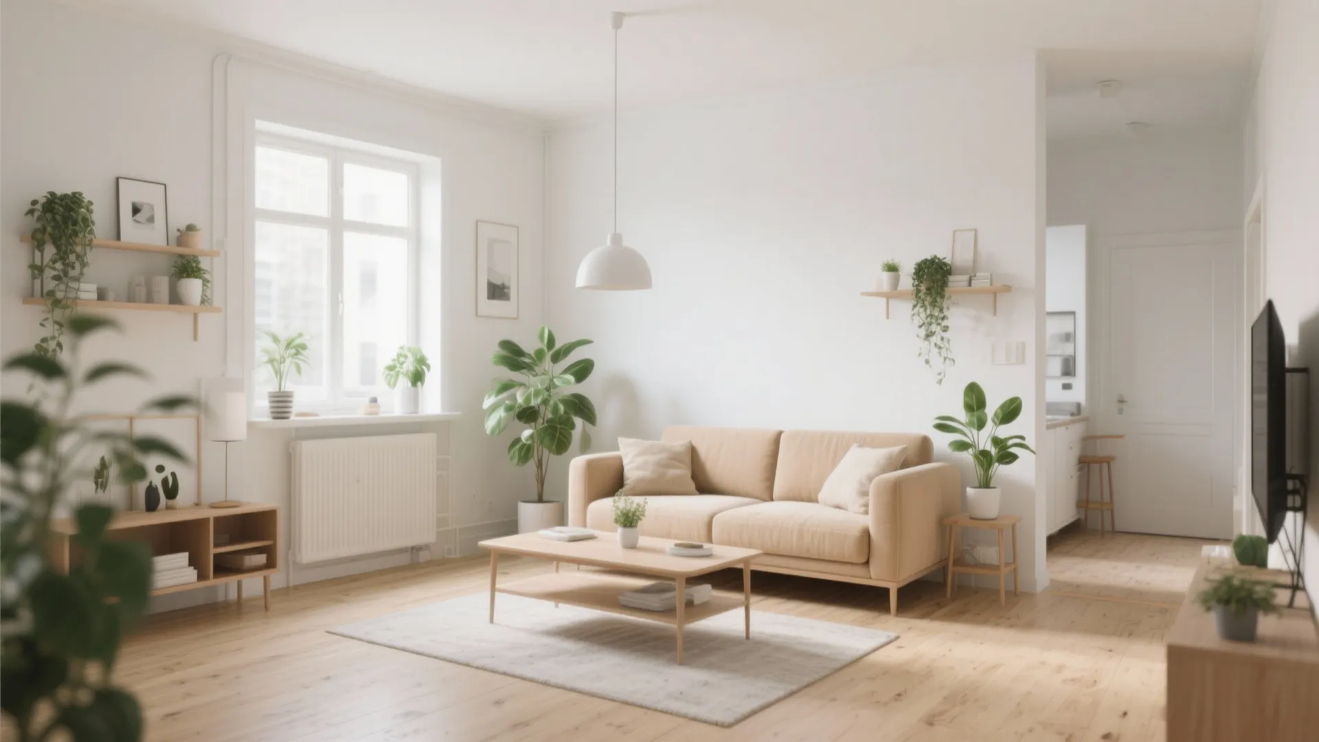 10. Scandinavian-Inspired Light Browns