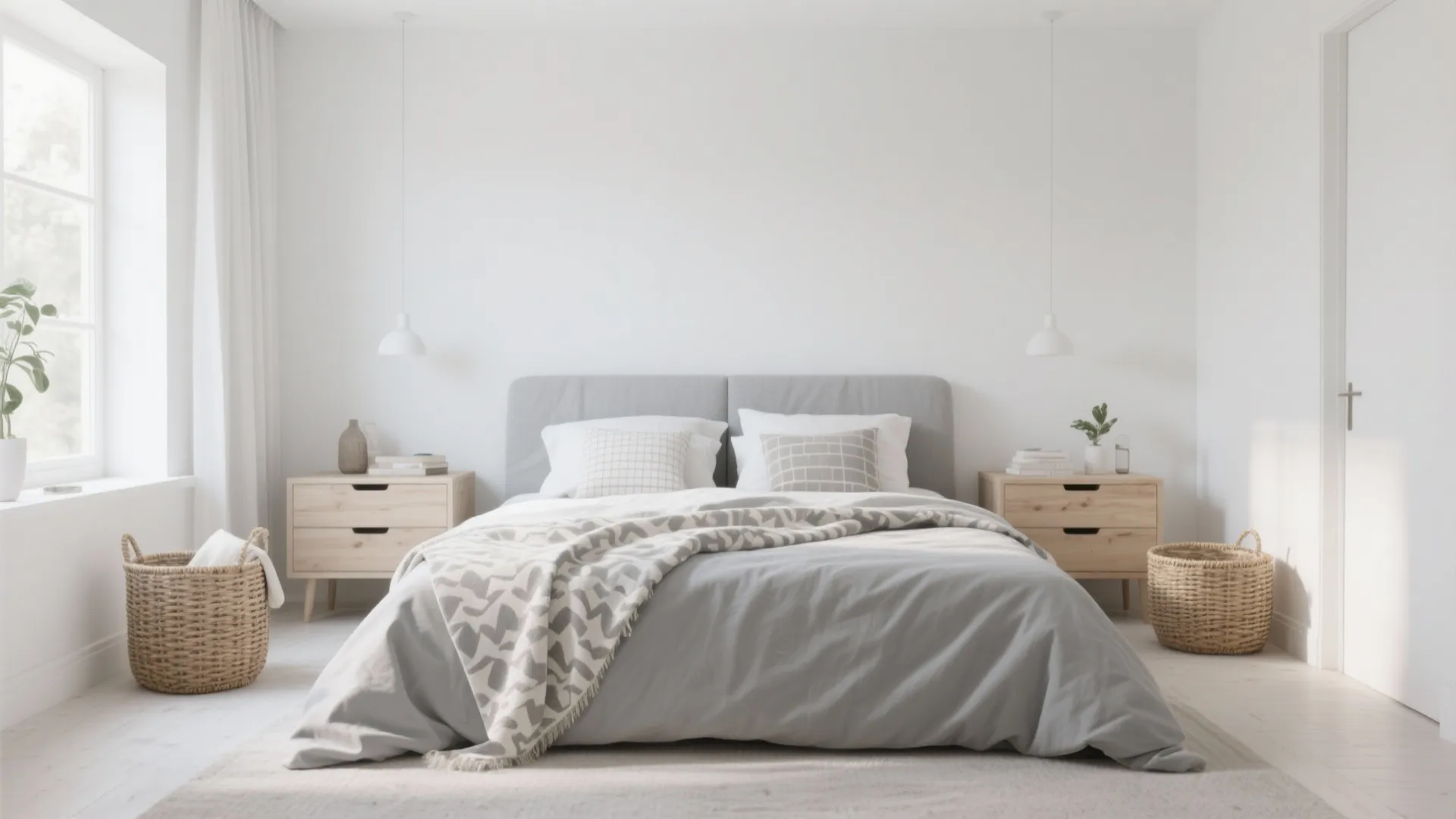 4. Scandinavian Light Gray Retreat