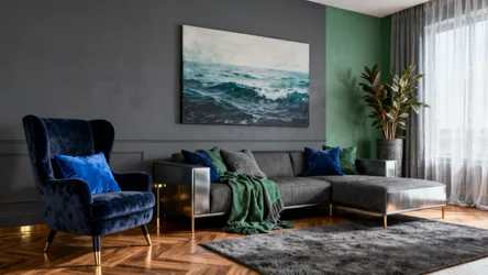 Blue, Green & Grey Living Room Ideas — 5 Inspiring Looks
