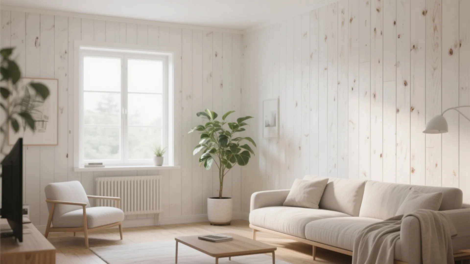 1. Lightwashed Scandinavian Panels