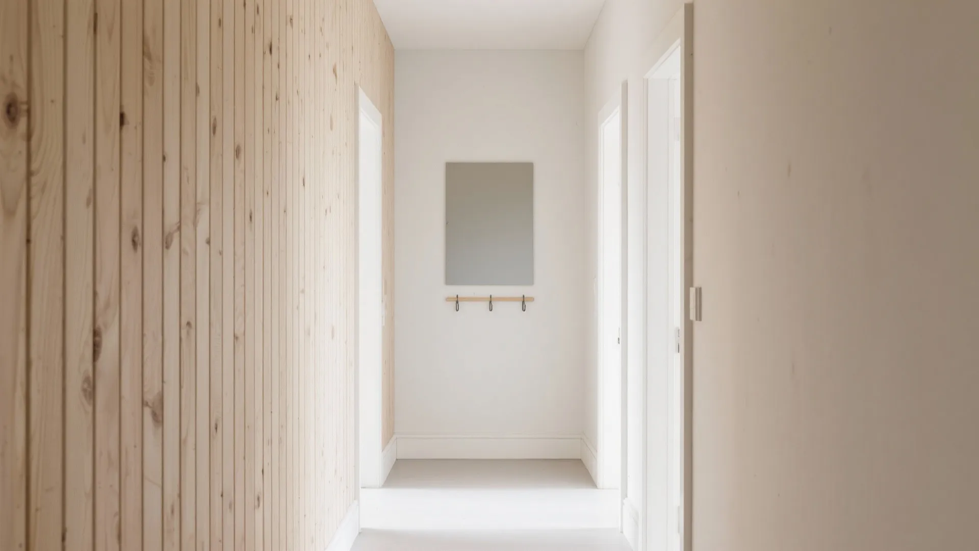 Scandinavian Plywood Wall Paneling
