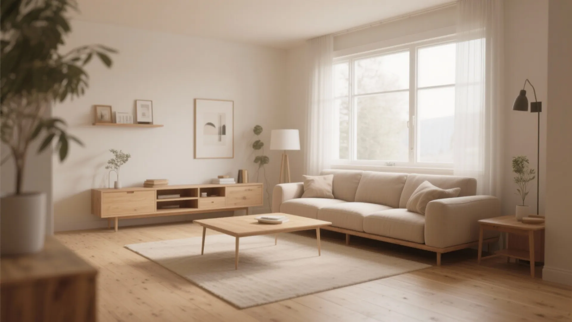 10. Scandinavian-Inspired Tan Spaces