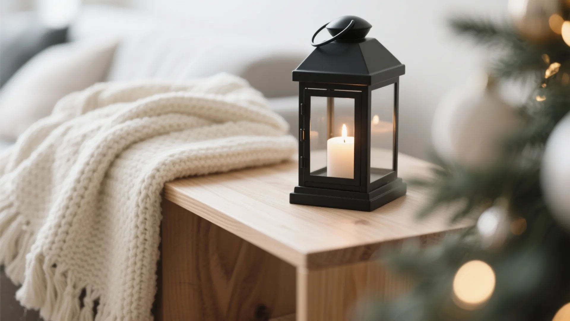 Scandi Textures: Throws, Lanterns, and Neutral Tones