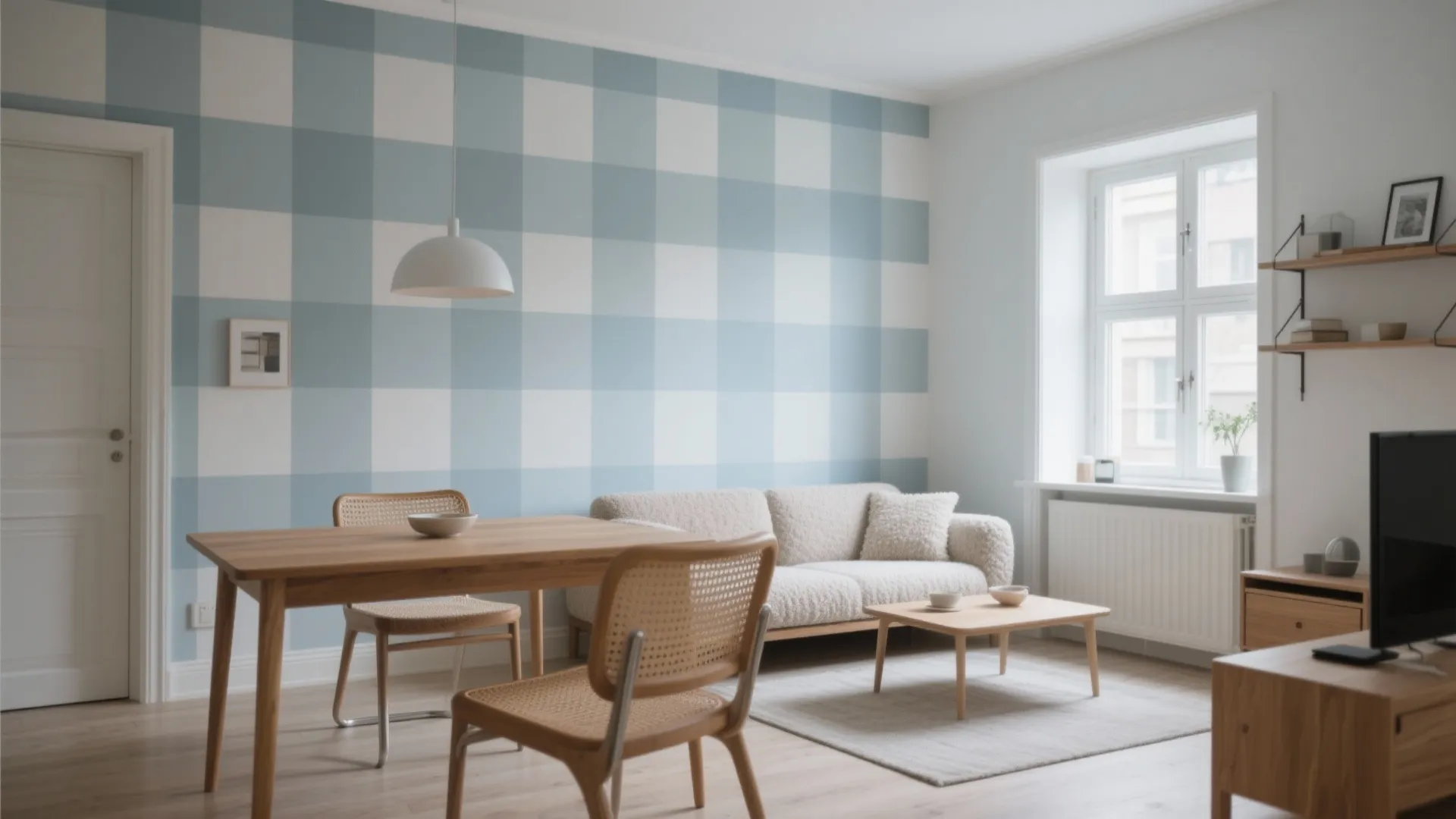 Scandi-calm checks and blocks