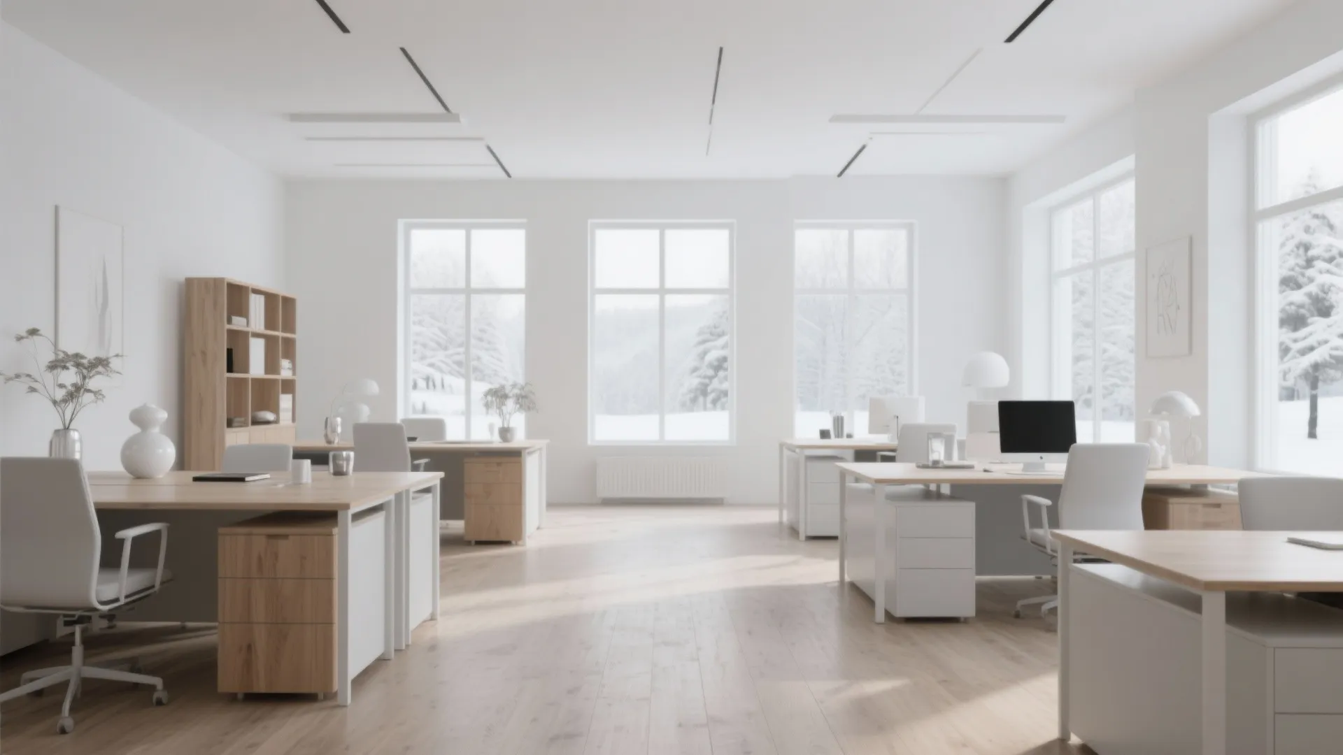 1. Scandinavian Minimalist Winter