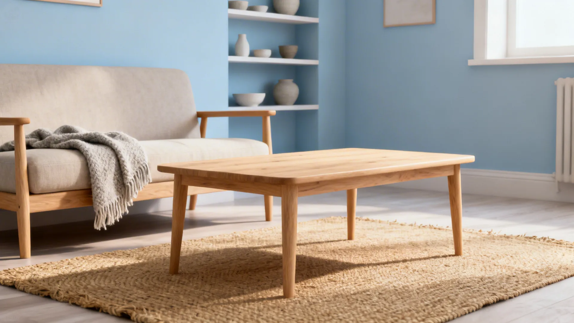 1. Scandinavian Calm with Natural Wood