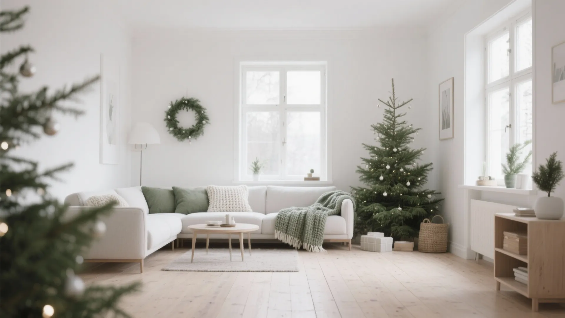 1. Minimalist Scandinavian Christmas Style