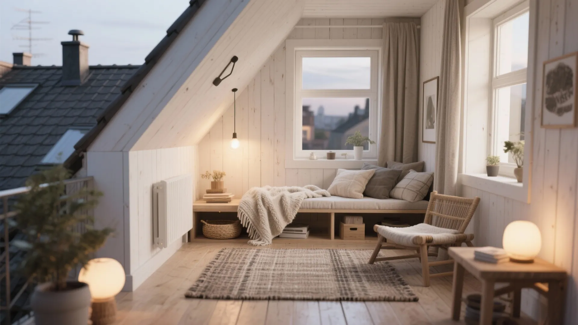 Scandinavian Cozy Corner