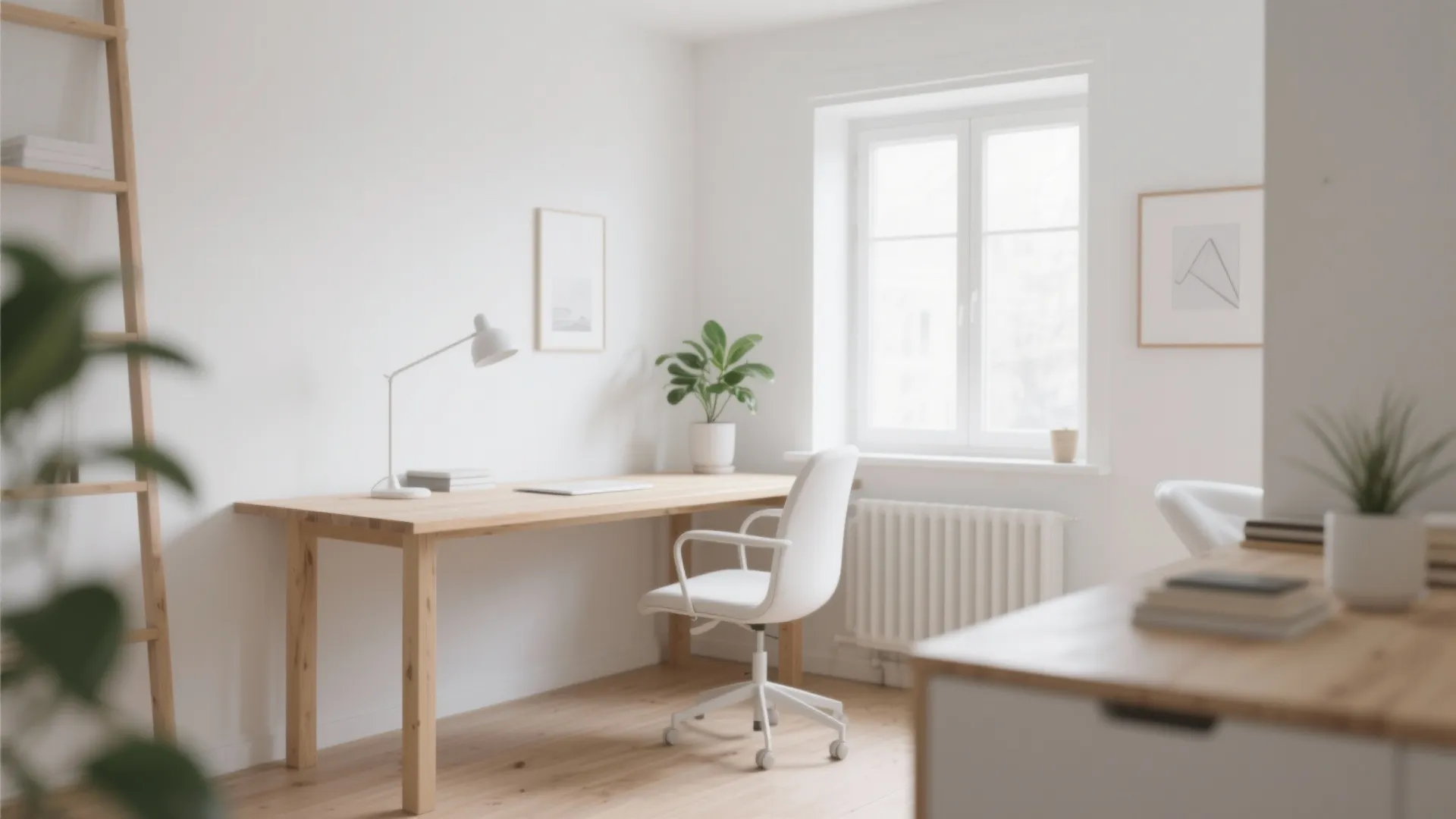 2. Minimalist Scandinavian Setup