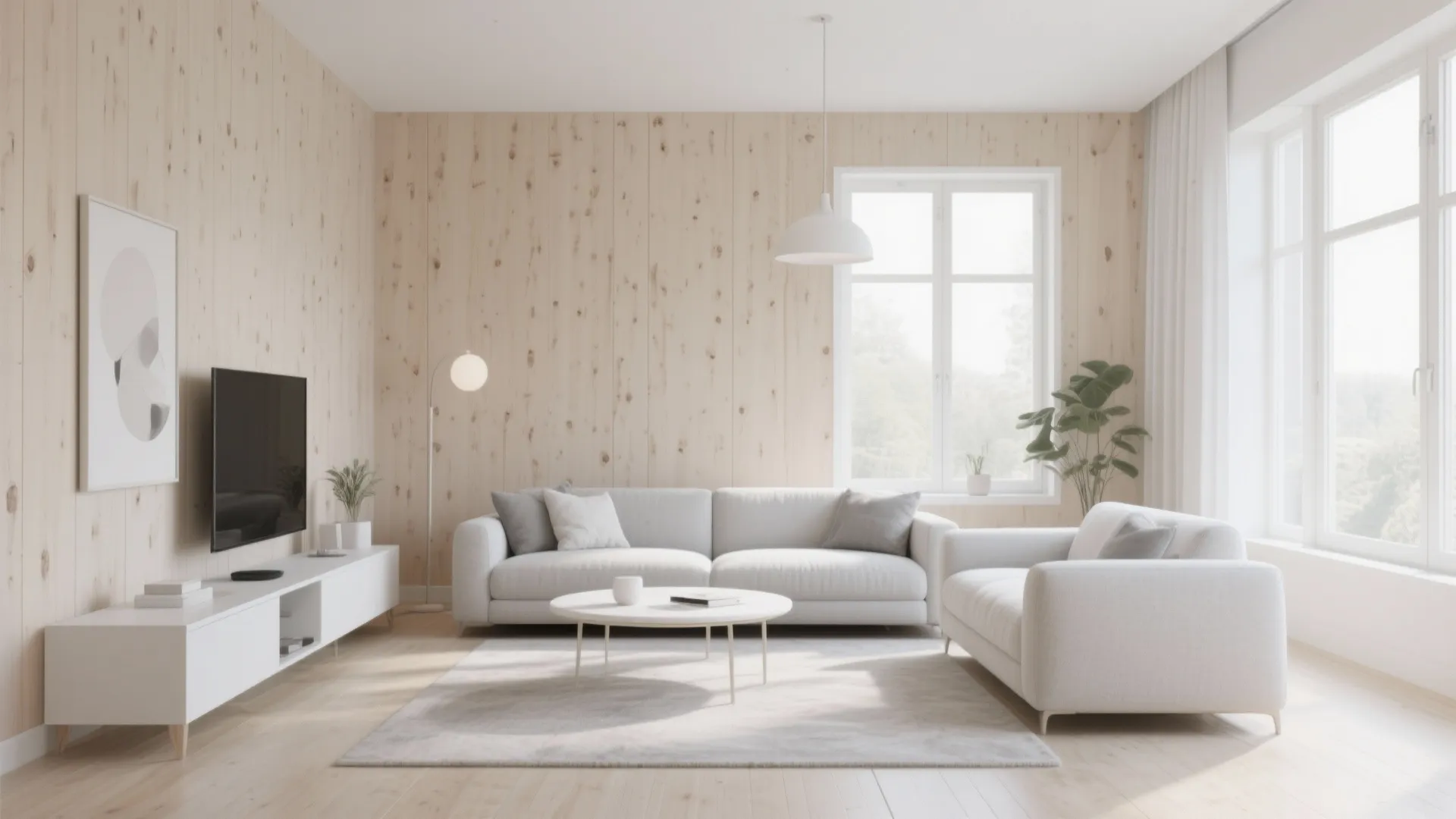 4. Scandinavian Light Wood