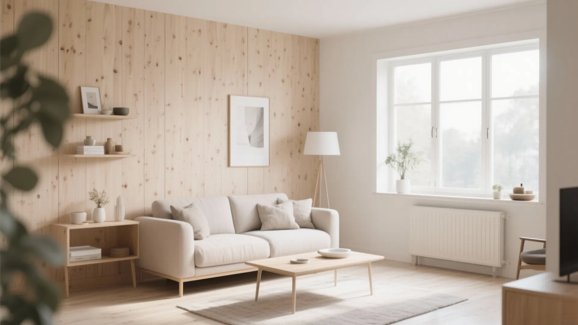 Scandinavian Light Wood Panels