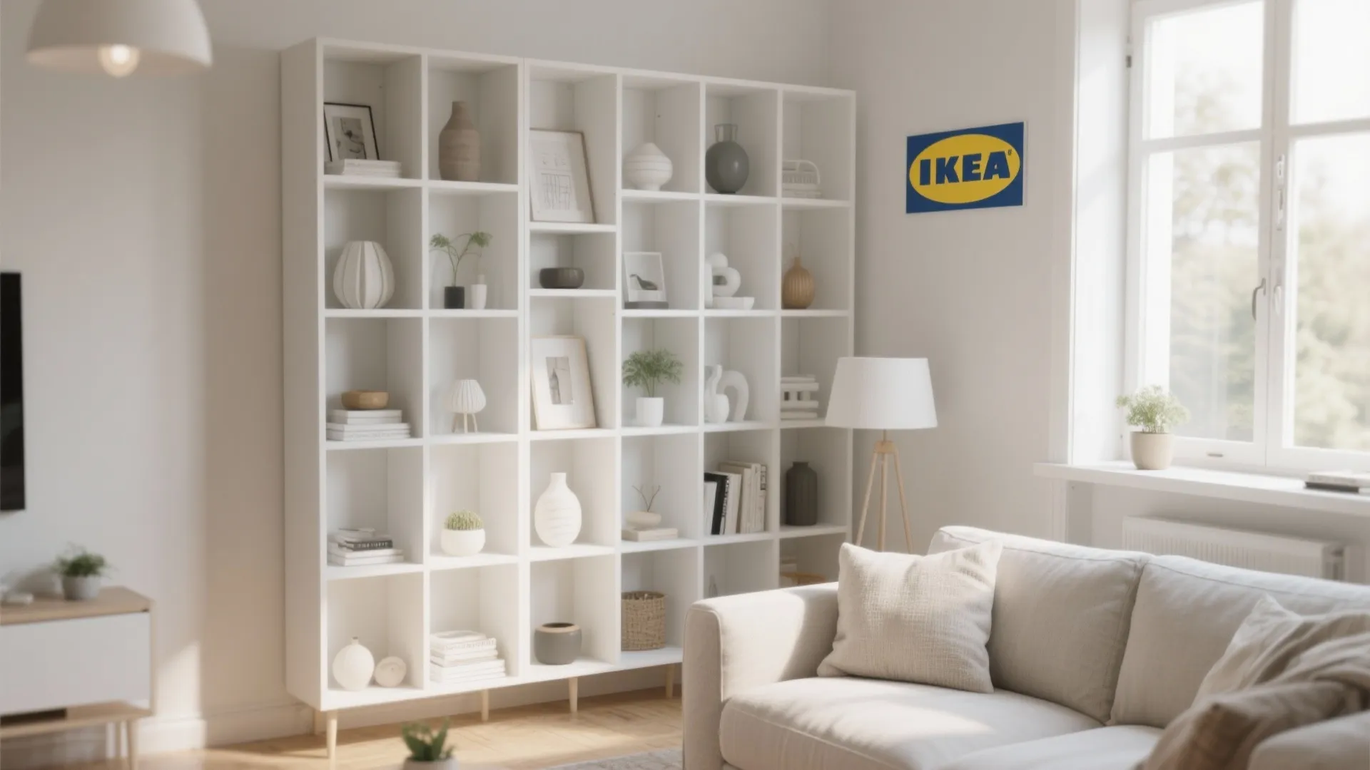 Minimalist Storage with Scandinavian Shelving