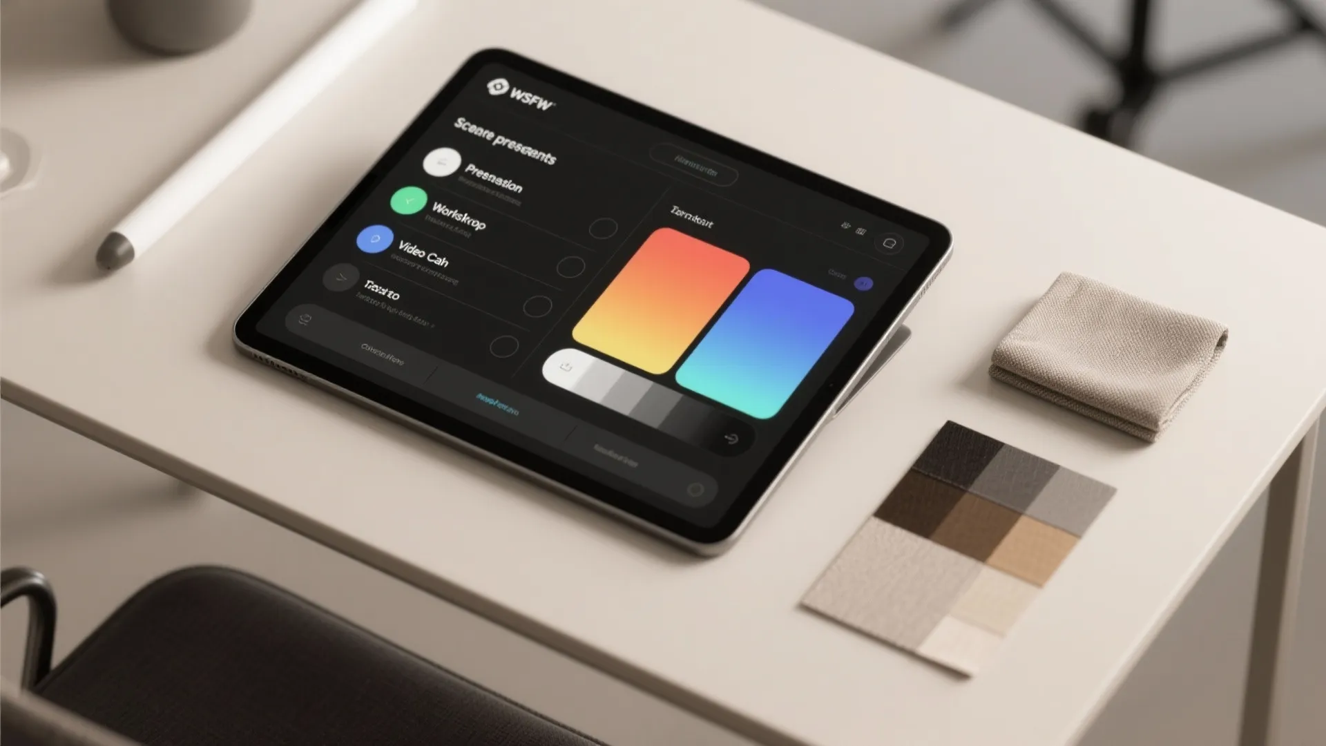 5. Layered controls and scene presets