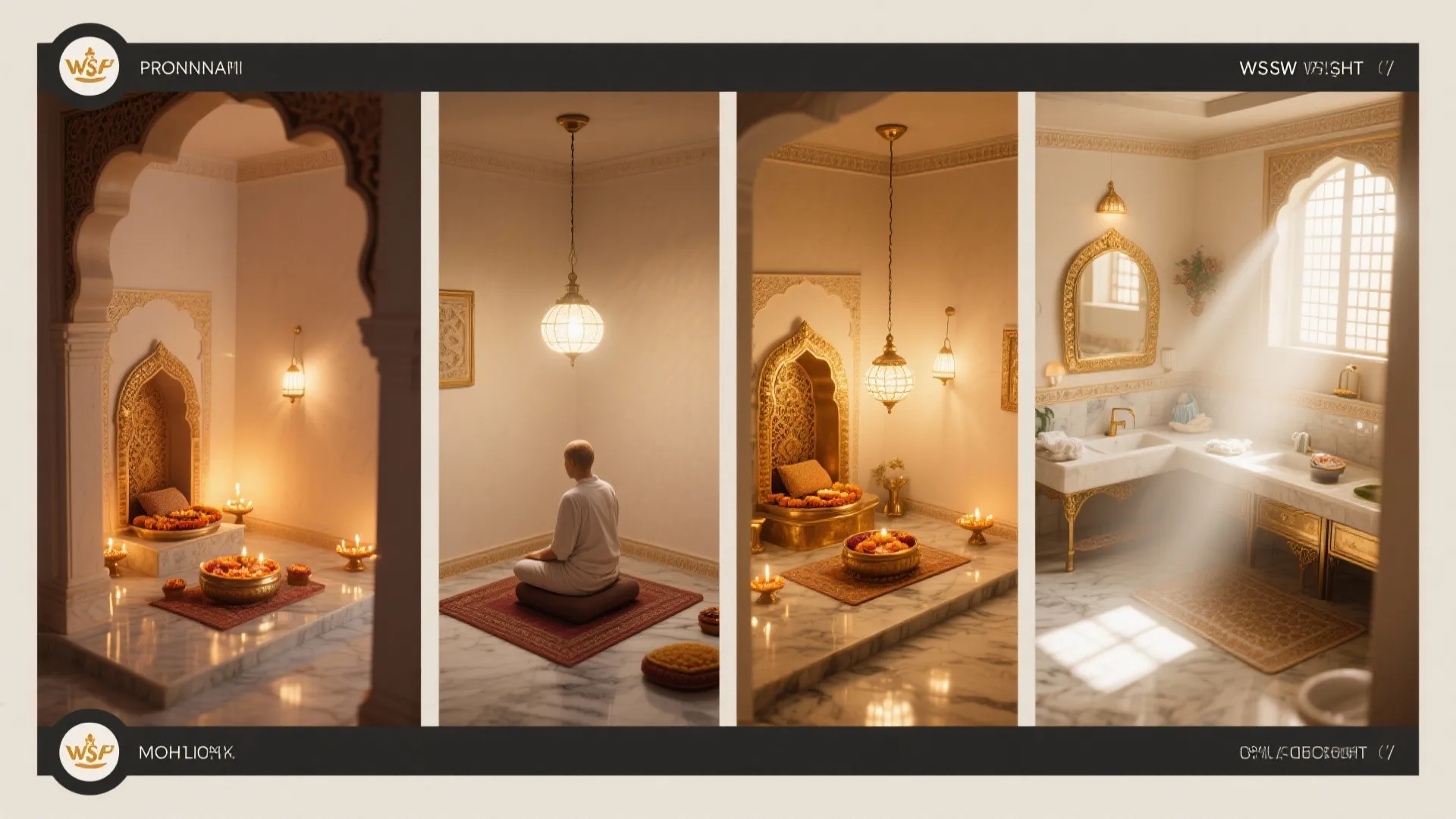 Sample lighting scene presets