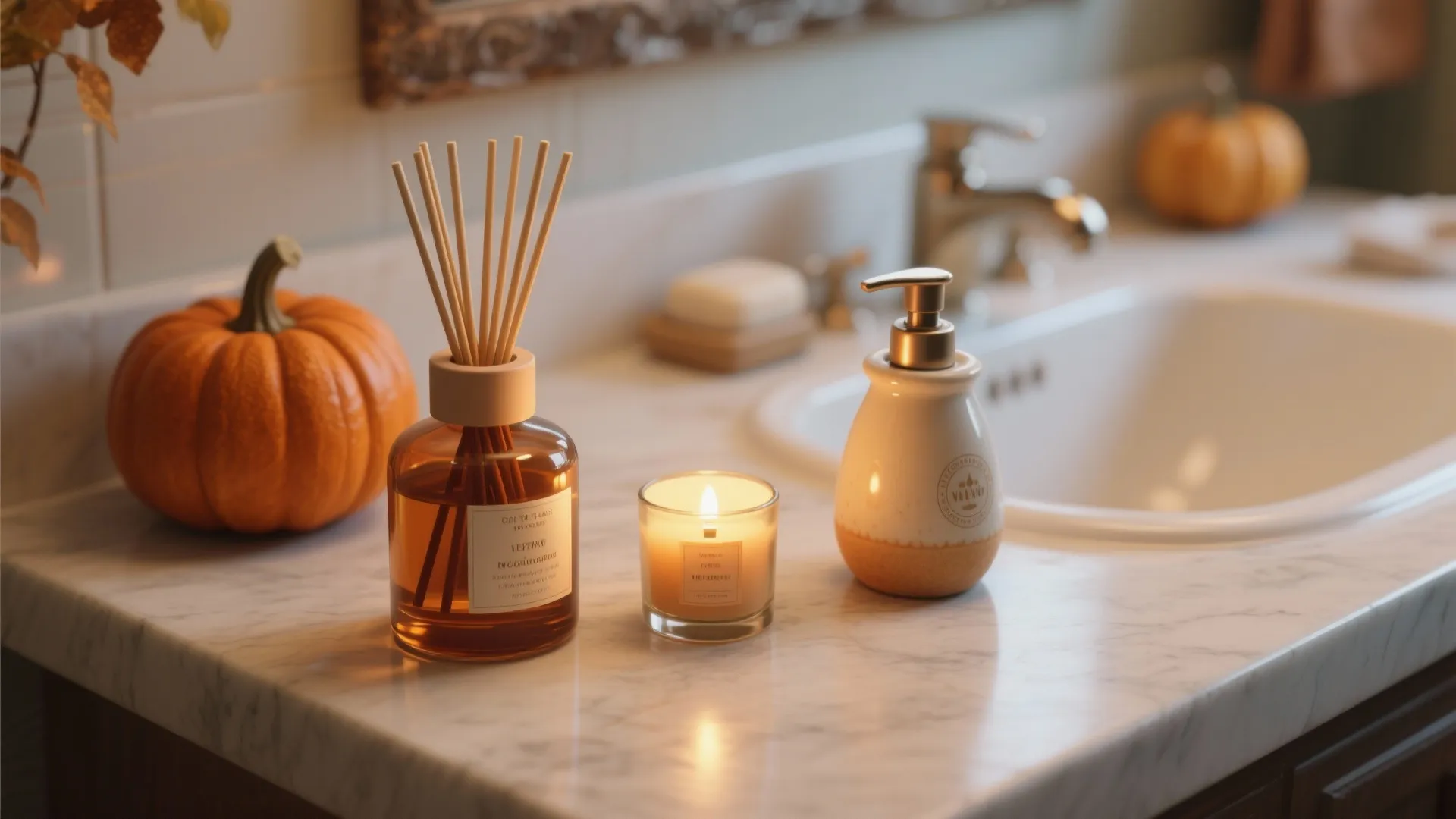 4. Seasonal scent and safe lighting