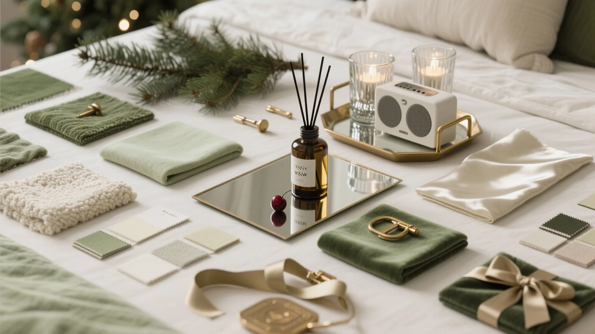 5) Scent, sound, and subtle sparkle