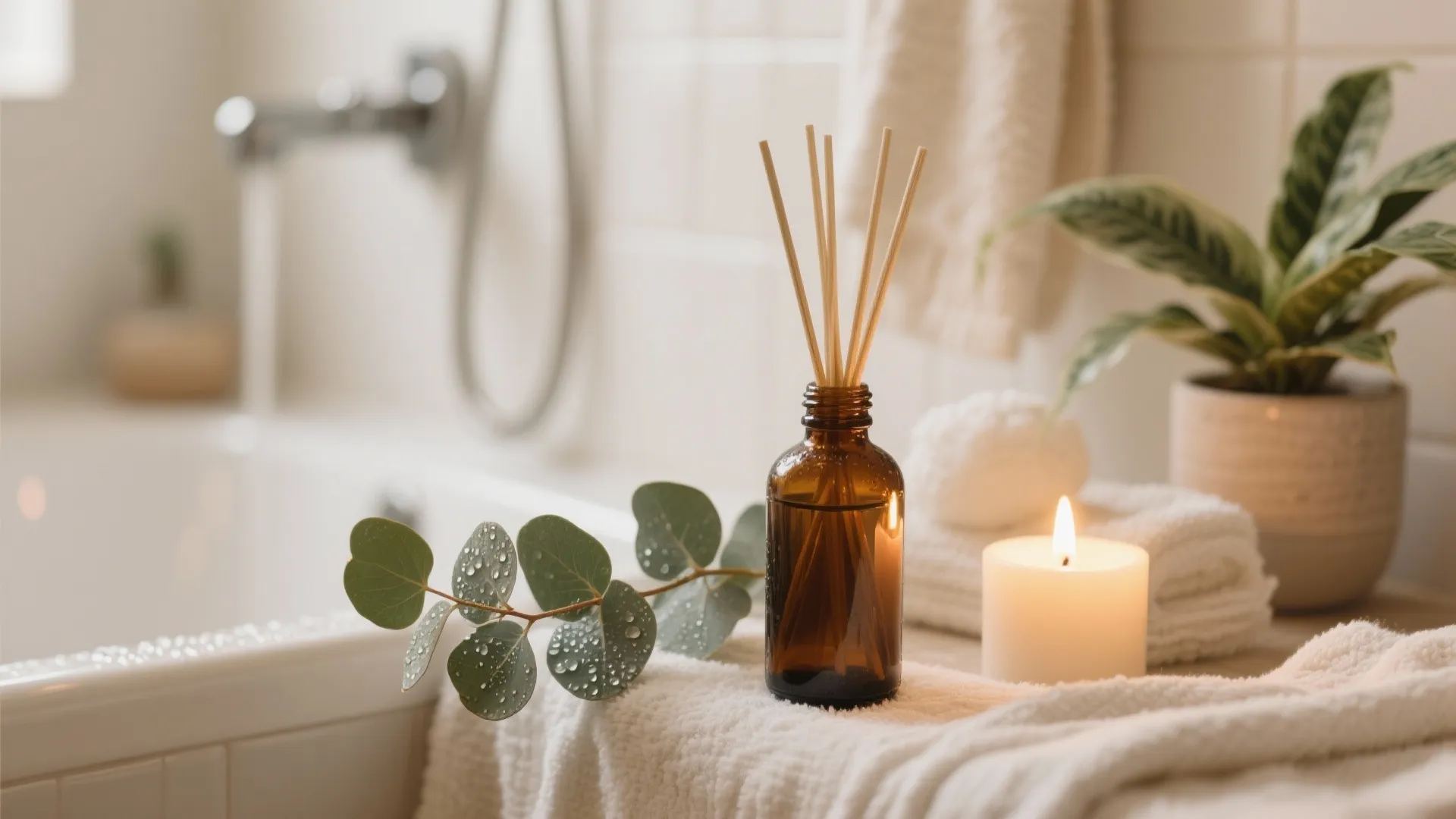 Idea 5: Scent, Steam, and a Touch of Green