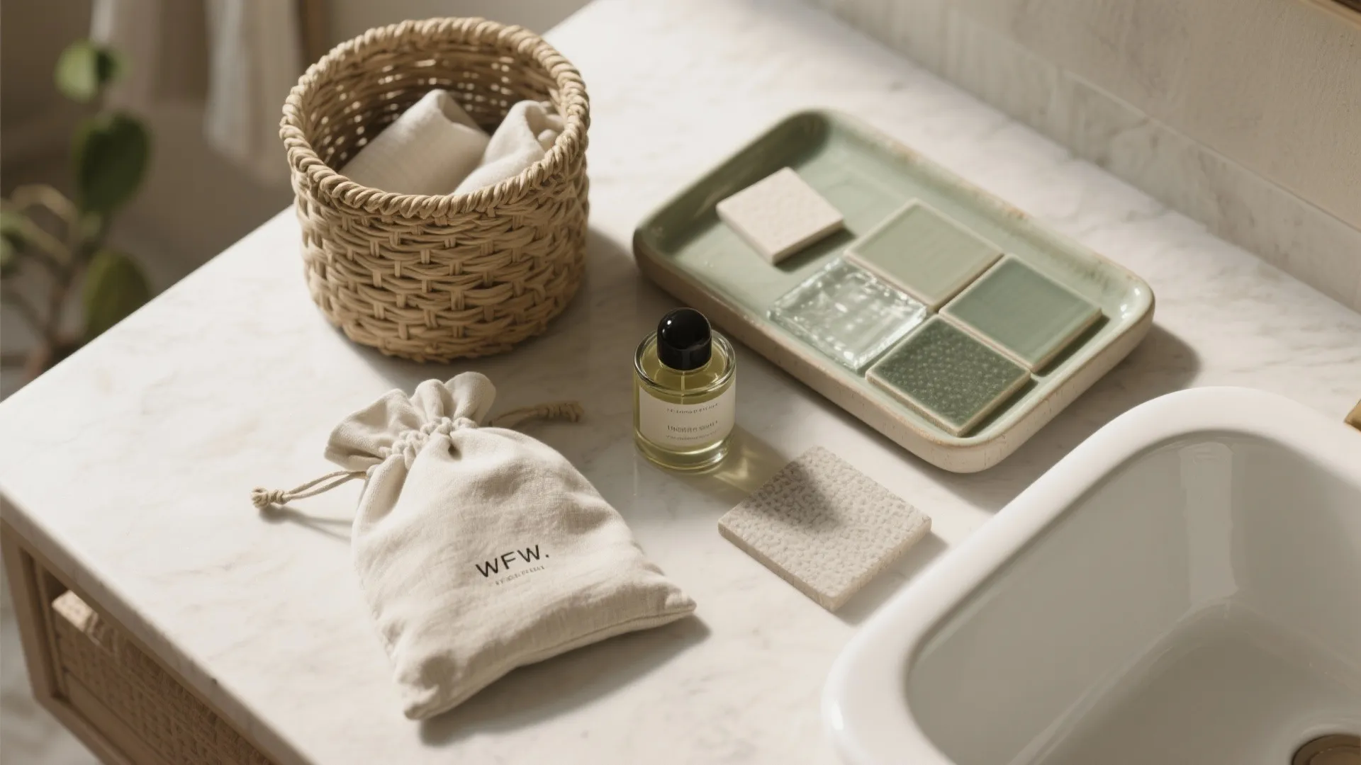 3. Integrate scent with surfaces and textures