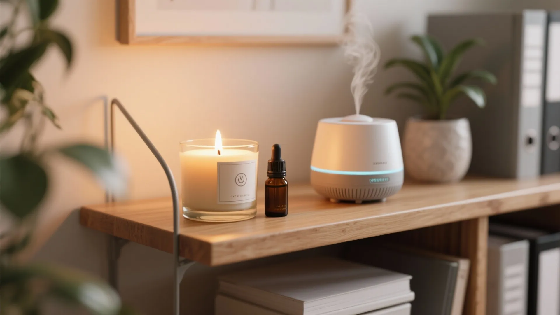 3. Scented Candles or Essential Oil Diffusers