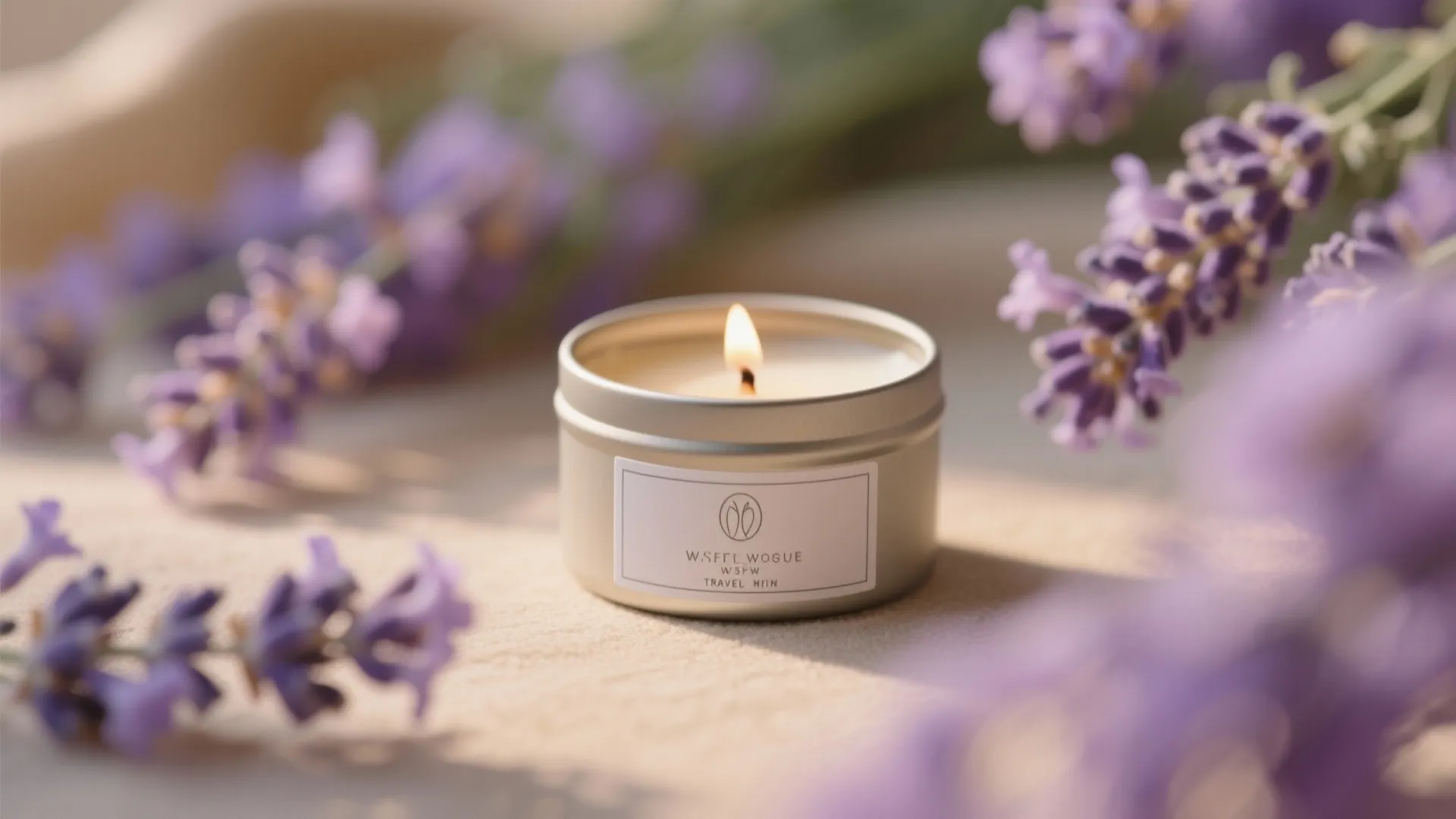 6. Scented Candle in a Travel Tin