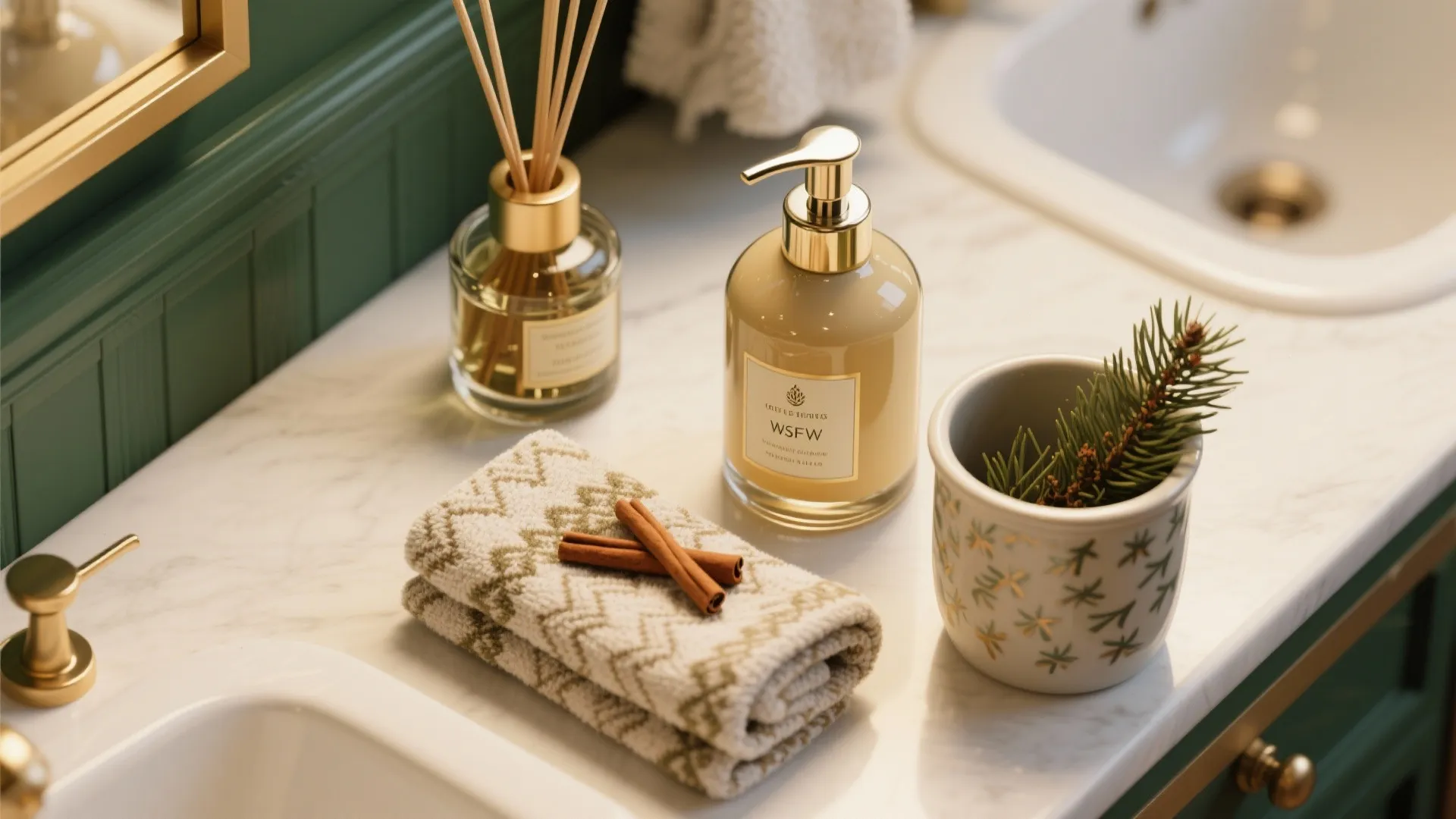 4. Holiday Scented Essentials and Functional Décor