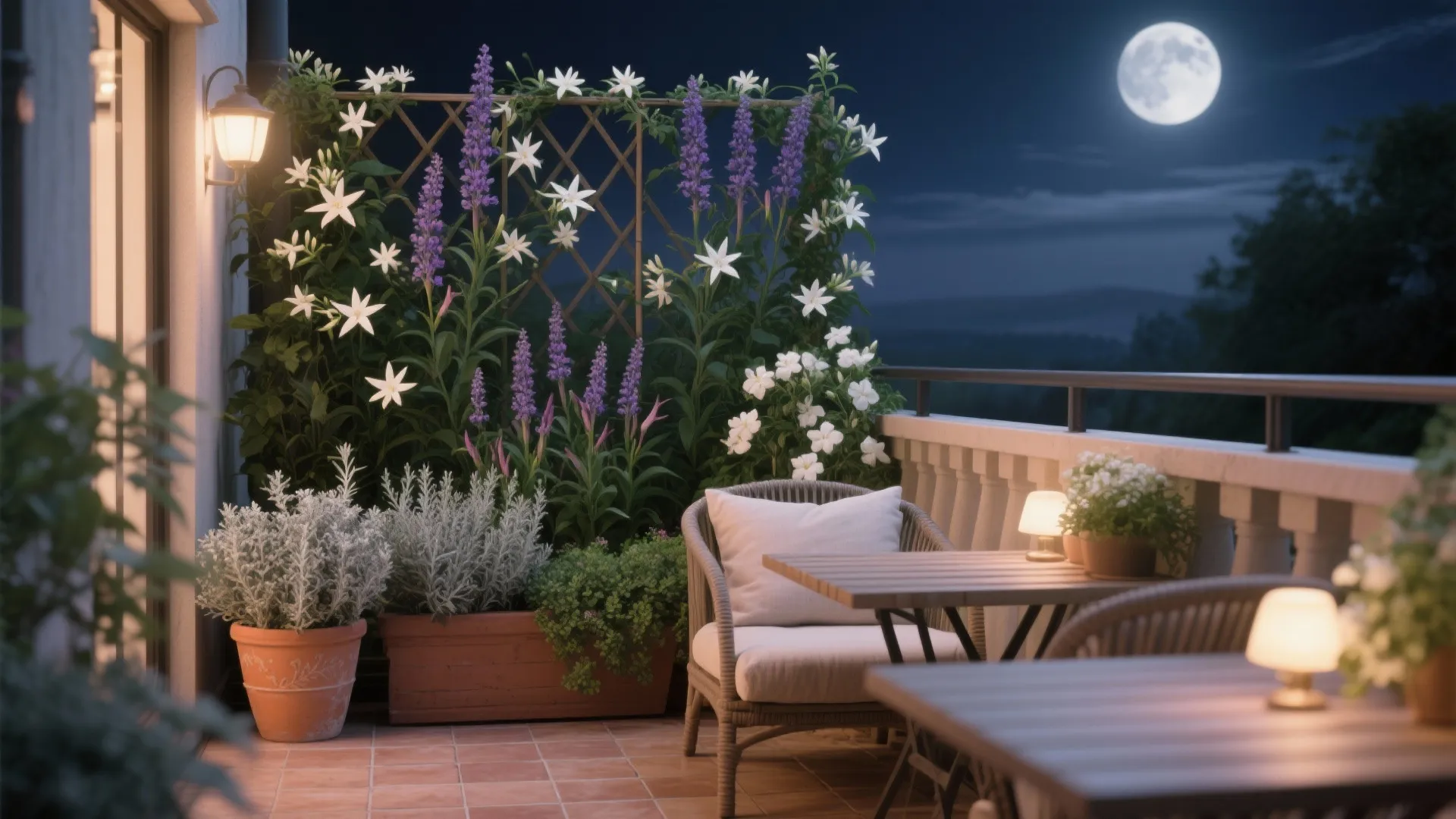Fragrant Plants for Moonlit Evenings