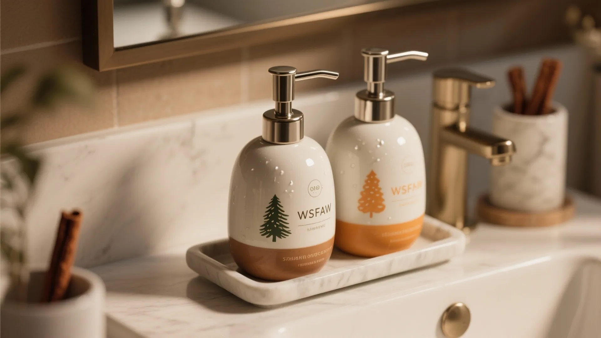 4. Scented simplicity: soaps and vessels