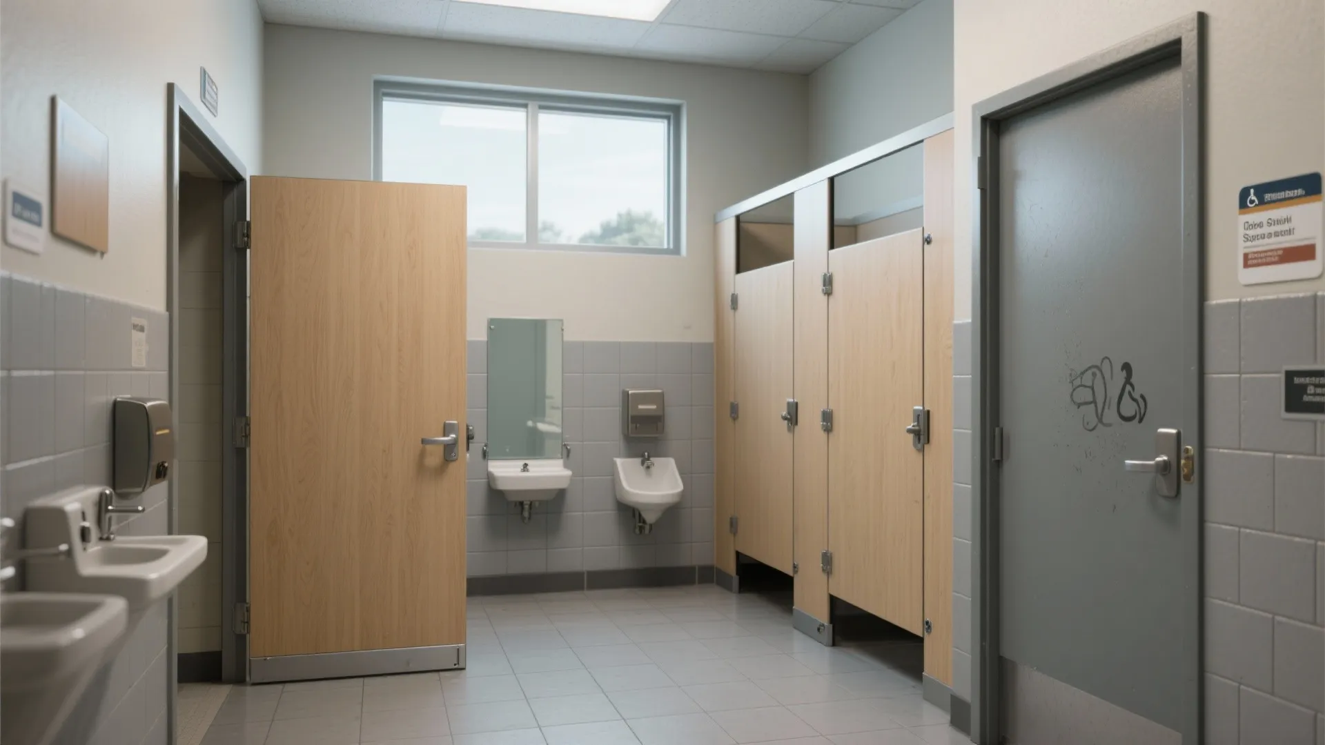 5 Small Bathroom Door Ideas for St. Louis Public Schools: Smart, safe, and space-saving door solutions I’ve used in school bathroom renovations