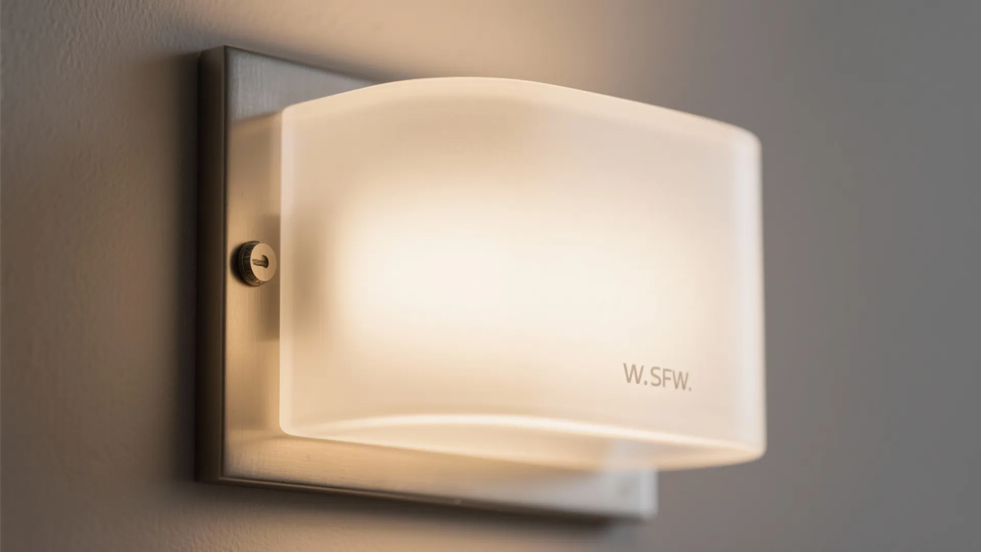 Soft-glow sconces for narrow corridors
