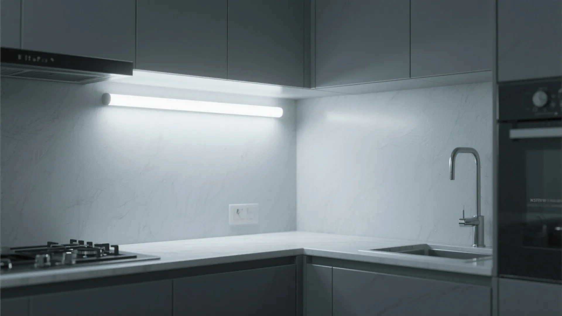 4. Integrated LED slim sconces for minimalist spaces