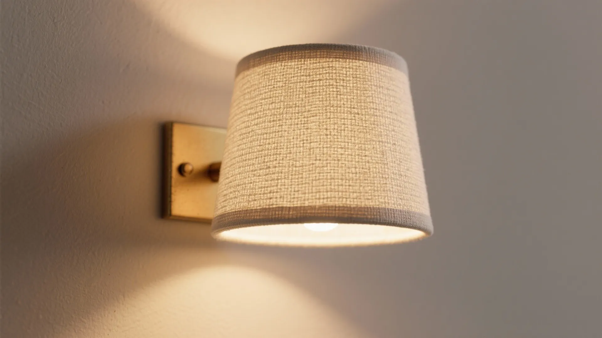 Wall sconces to free ceiling space
