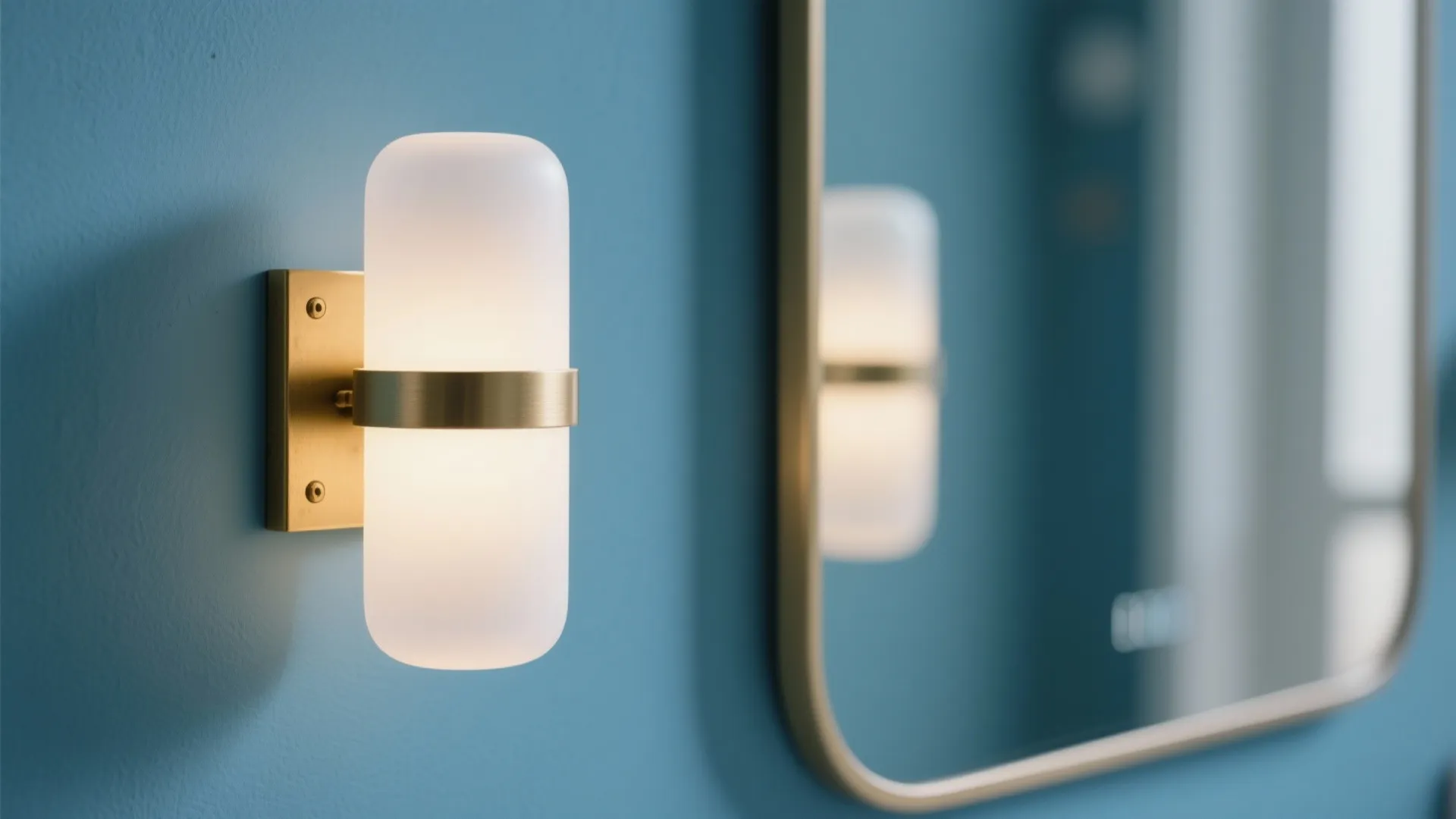 Light Layering: Mirror, Sconce, and Indirect Glow