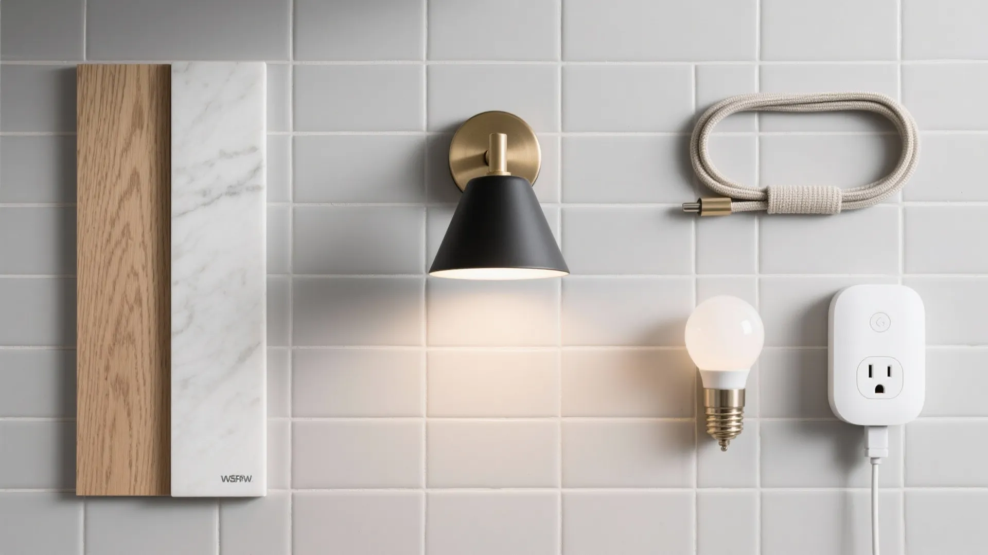 Task Sconces Over Backsplash and Utility Zones