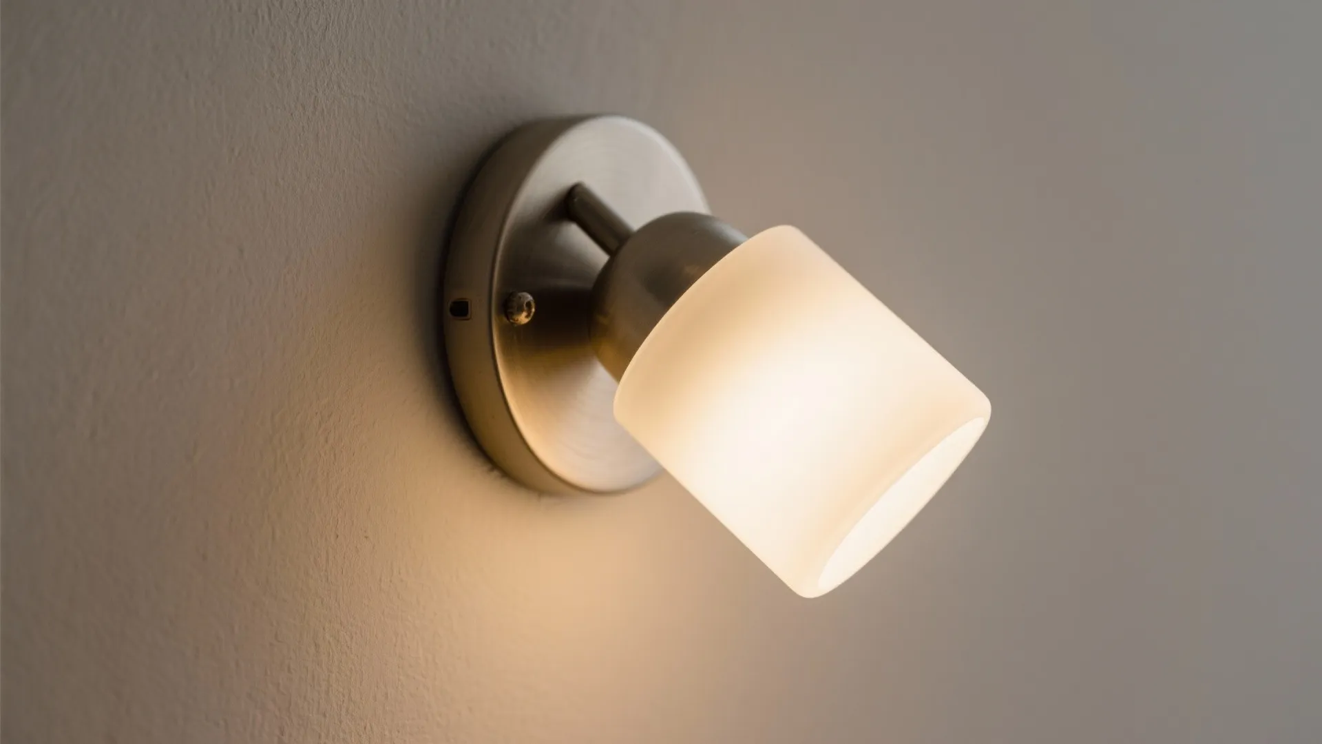 Wall-mounted sconces with upward glow