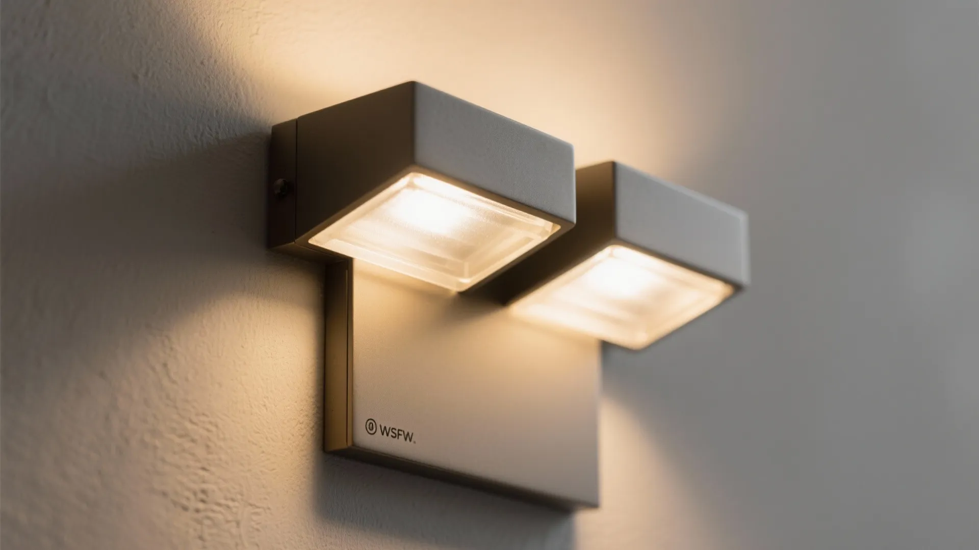 Wall sconces with layered up/down light