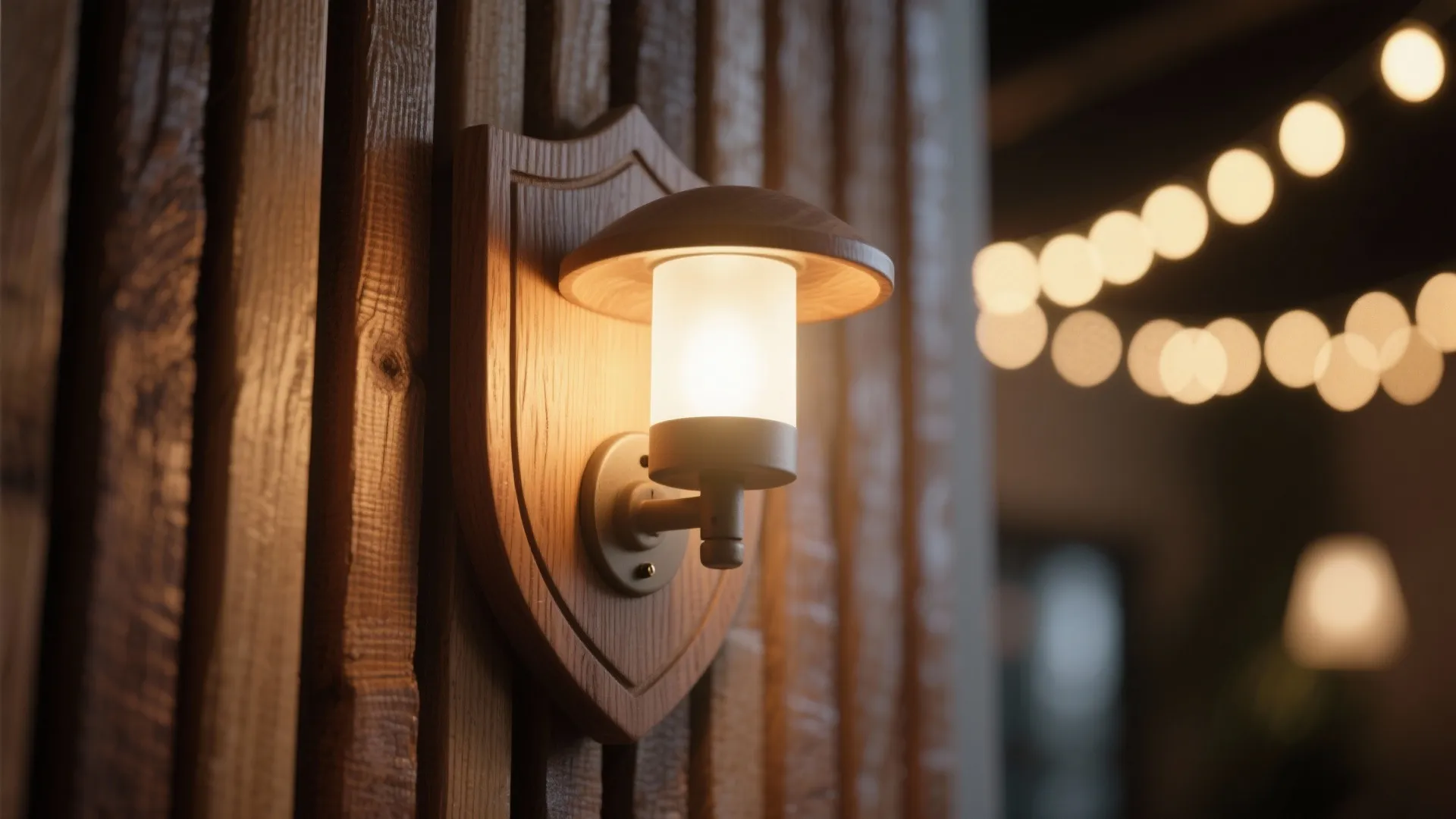 Layered lighting: warm LEDs, solar accents, and low glare