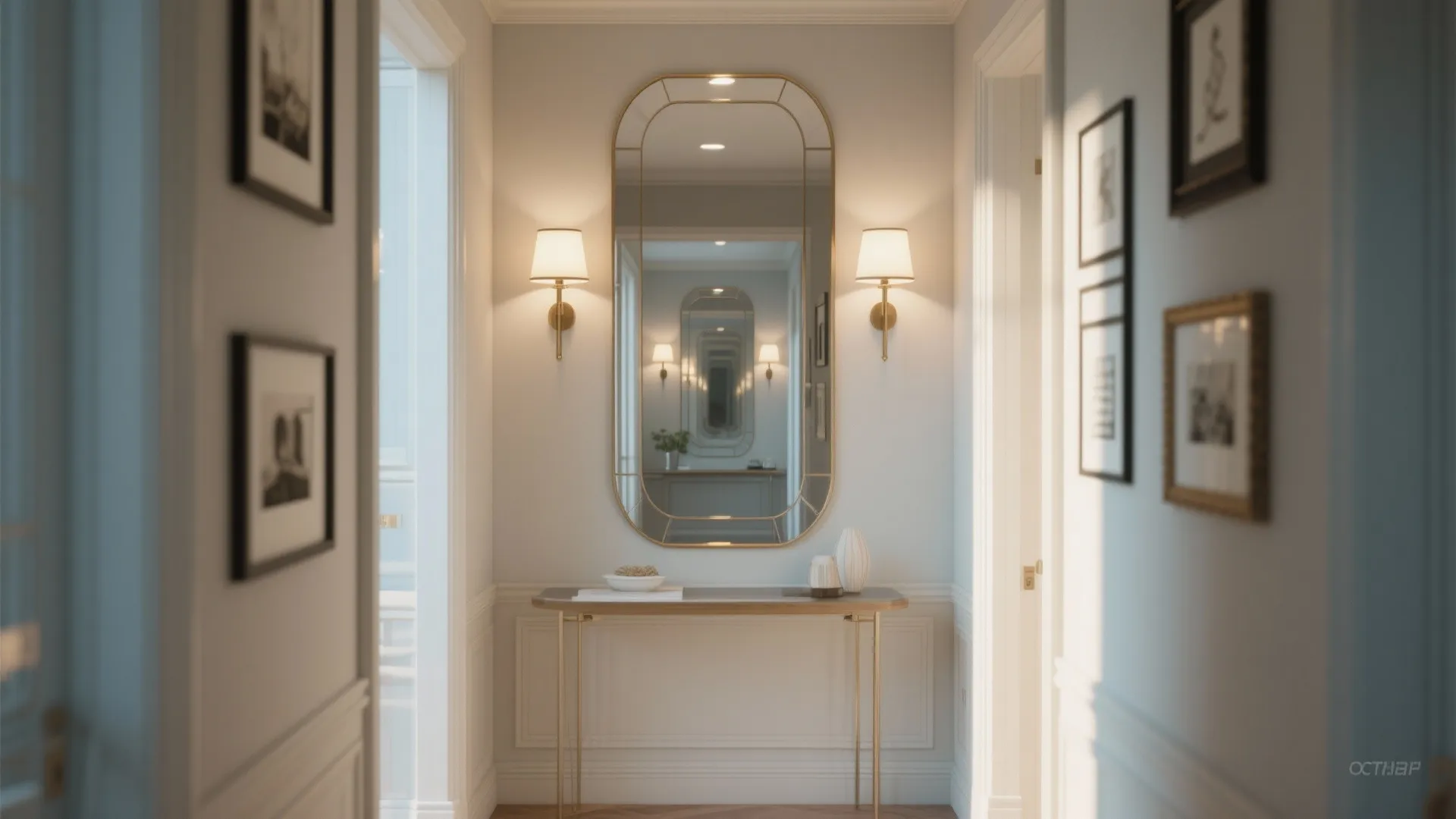 5. Combining with Art or Mirrors