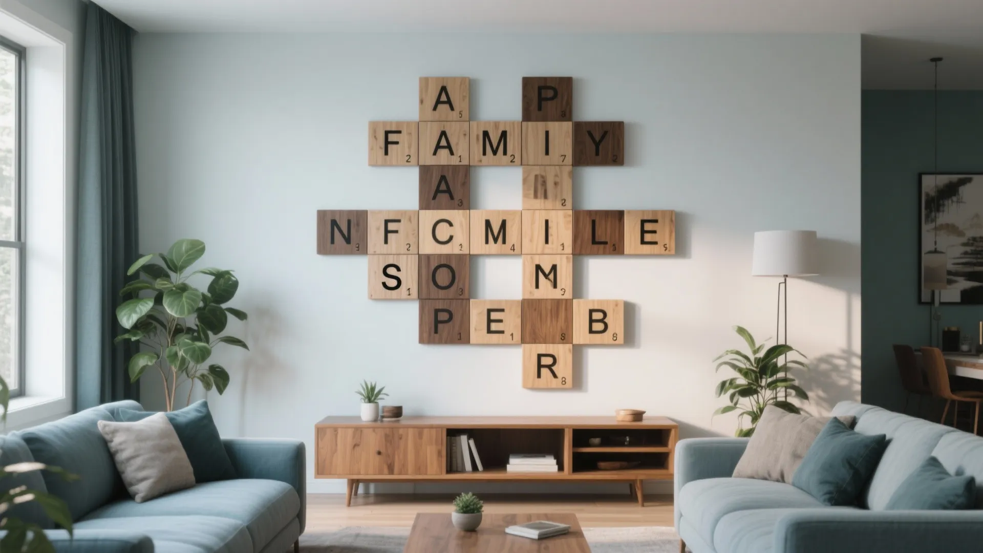 DIY Scrabble Wall Art: Create Personalized Wall Decor: 1 Minute to Customizing Your Space with DIY Scrabble Wall Art
