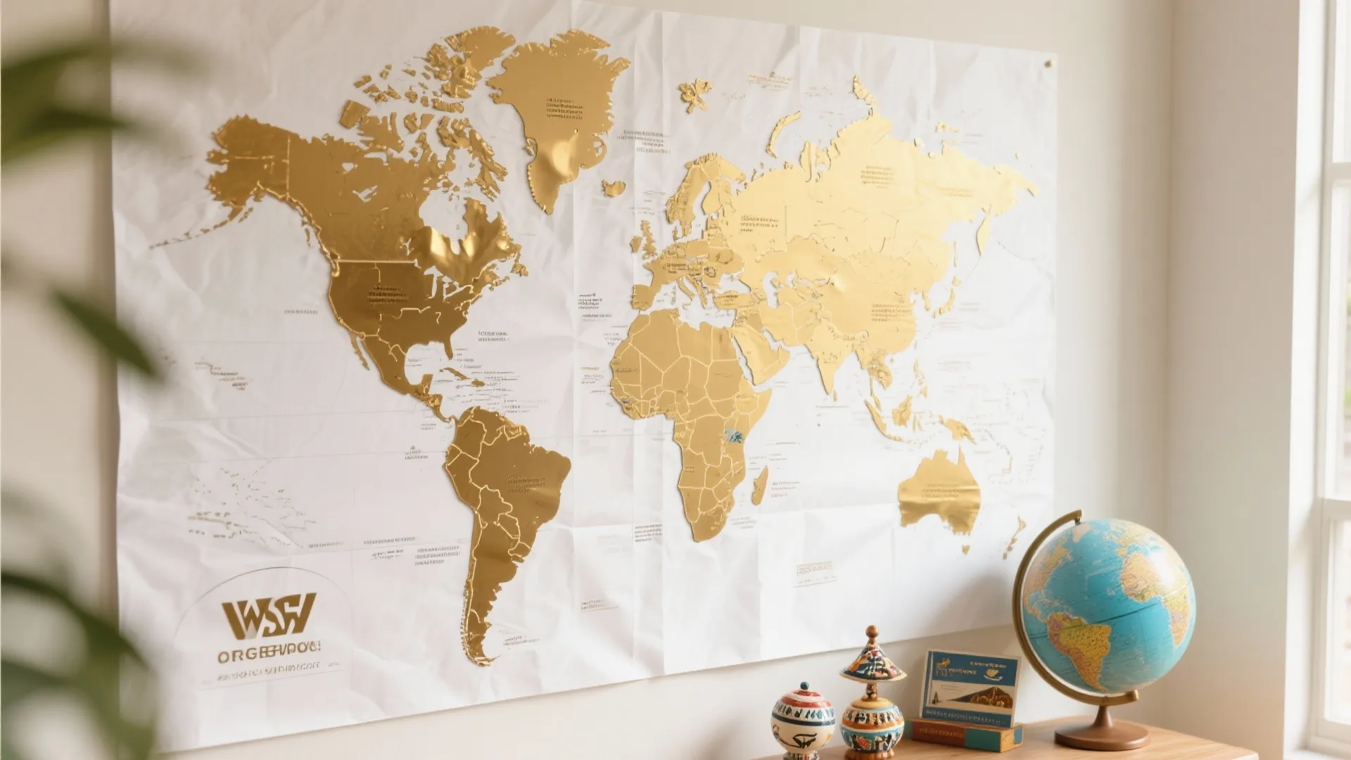 7. Scratch-Off World Map